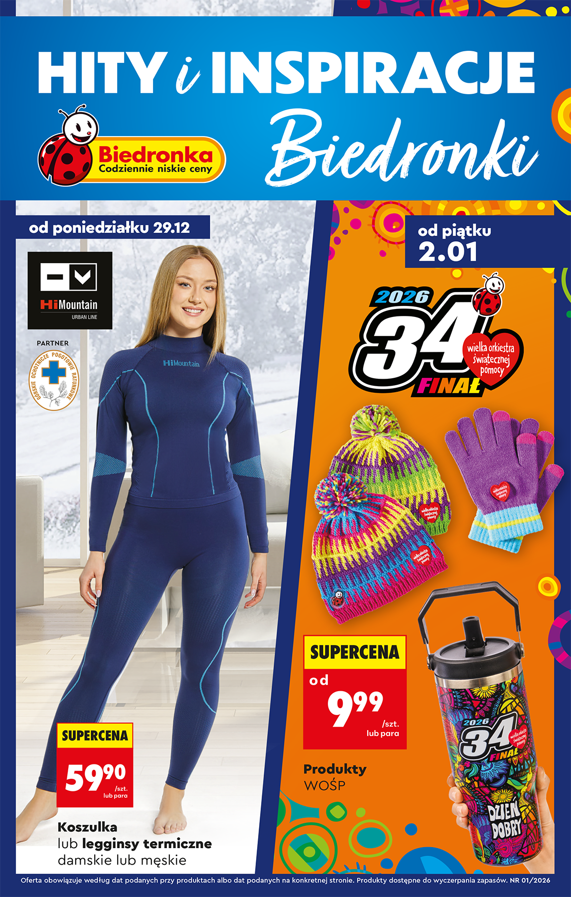 Gazetka Biedronka - Hity i inspiracje - ważna od 29.12. do 14.01.