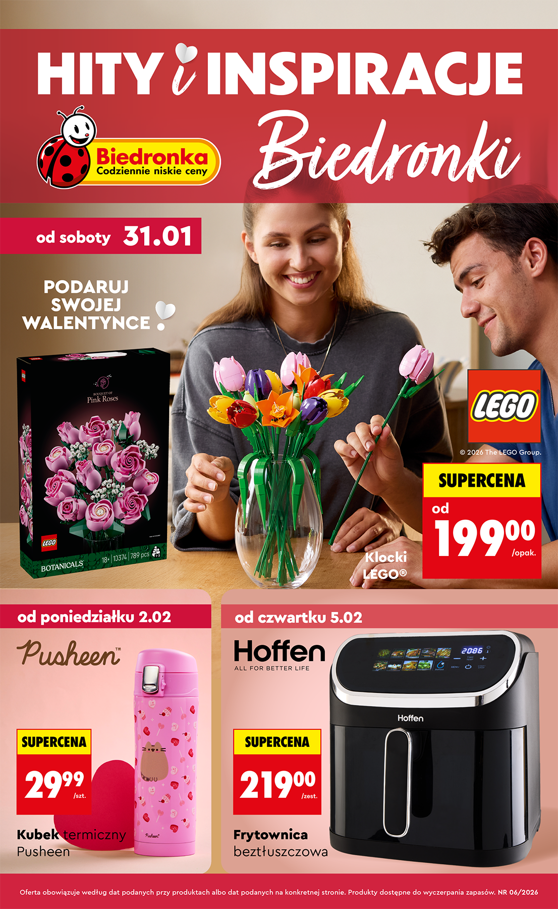 Gazetka Biedronka - Hity i inspiracje - ważna od 31.01.2026 do 18.02.2026