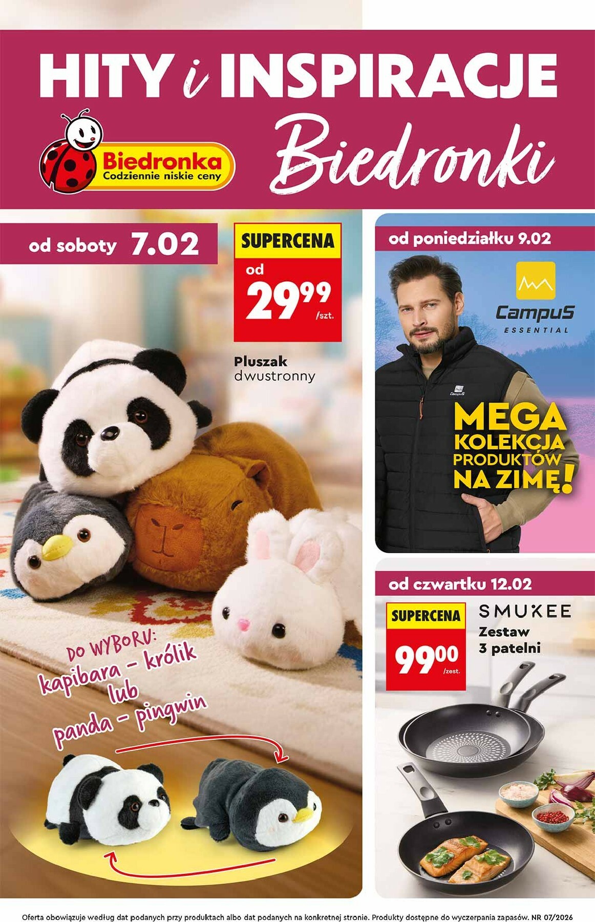 Gazetka Biedronka - Hity i inspiracje - ważna od 07.02.2026 do 21.02.2026