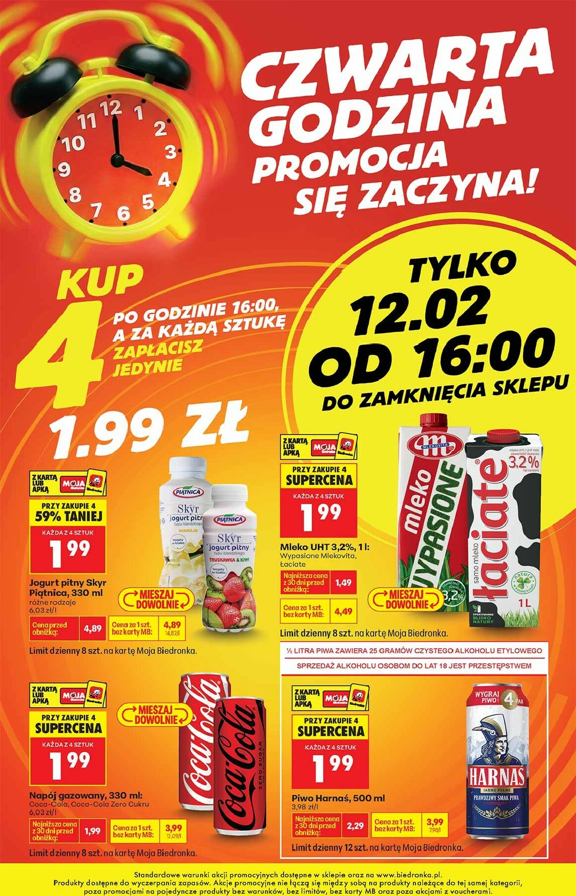 Gazetka Biedronka - Rabatogodziny - ważna od 12.02.2026 - 12.02.2026