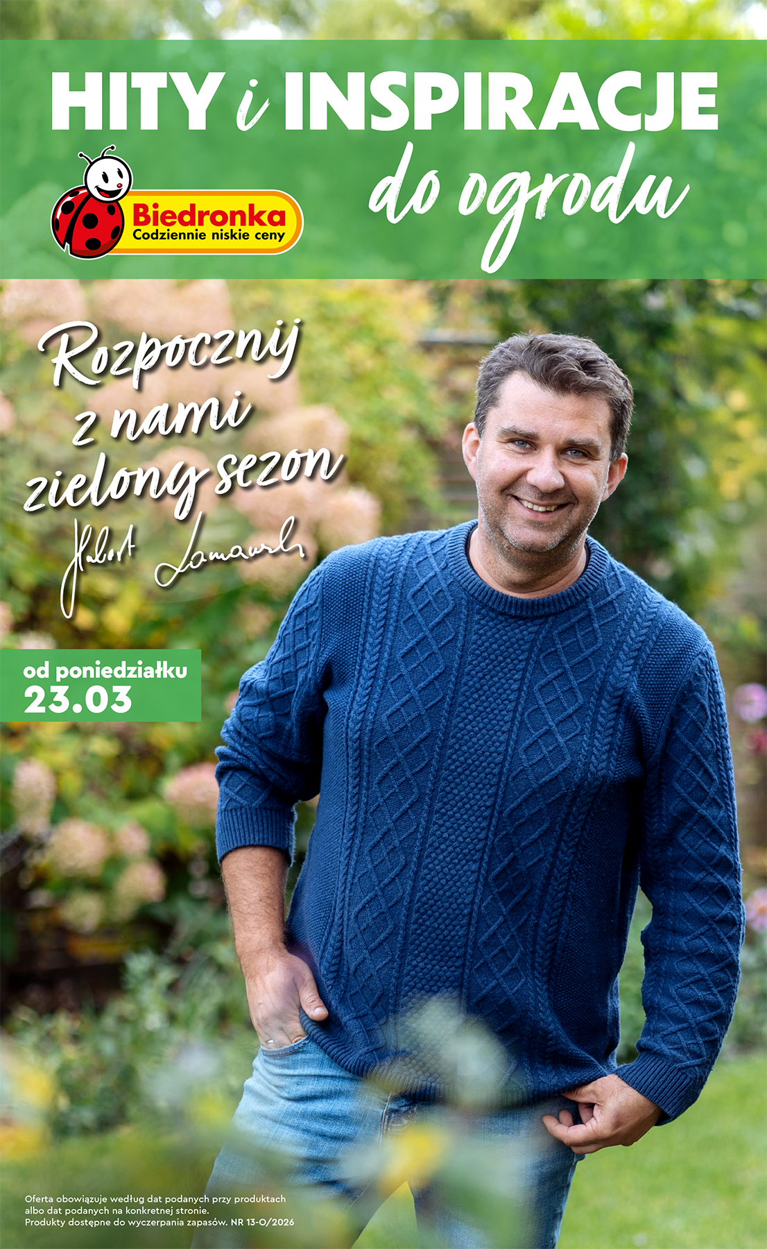 Gazetka Biedronka - Ogród - ważna od 23.03.2026 do 04.04.2026