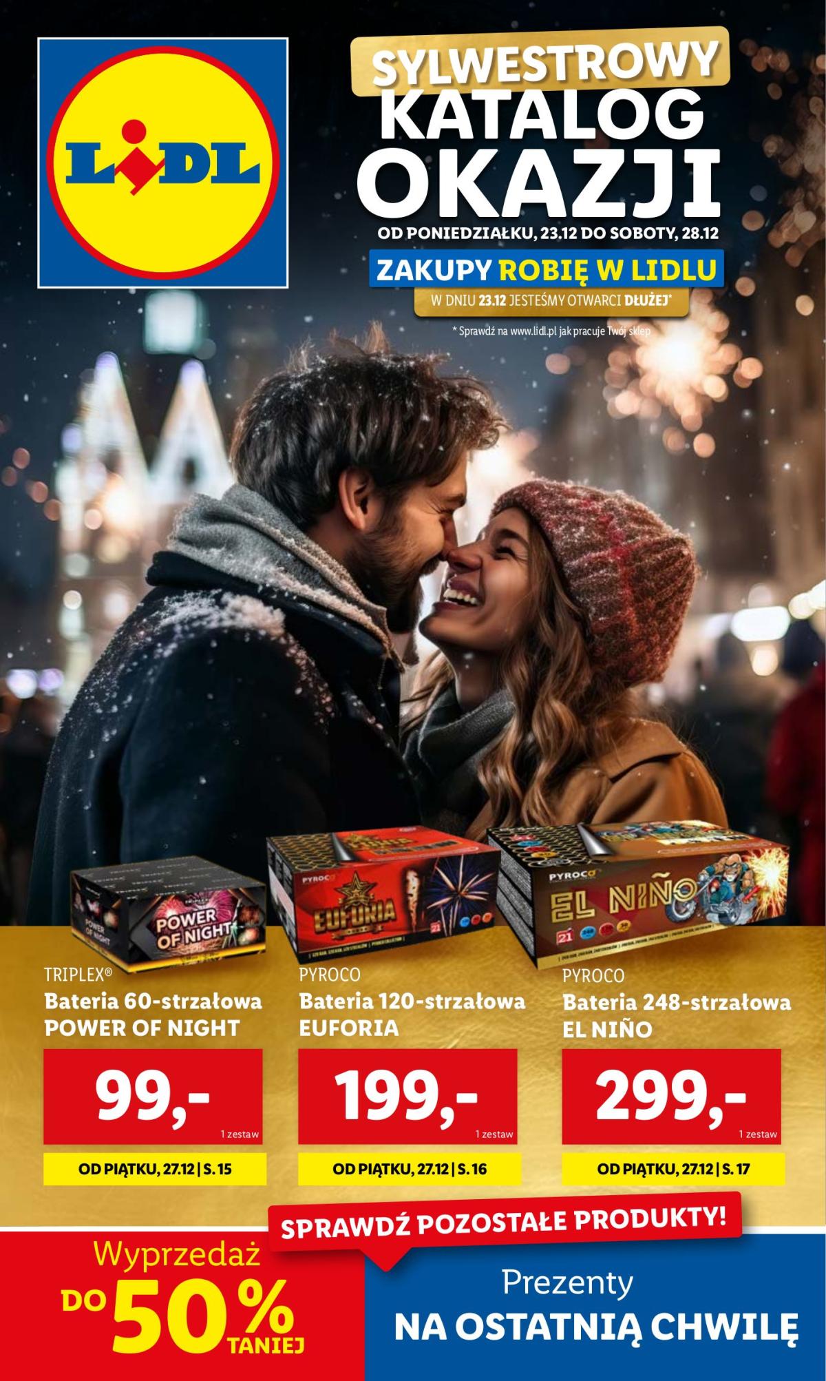 Lidl - Katalog Okazji gazetka ważna od 23.12. - 28.12.