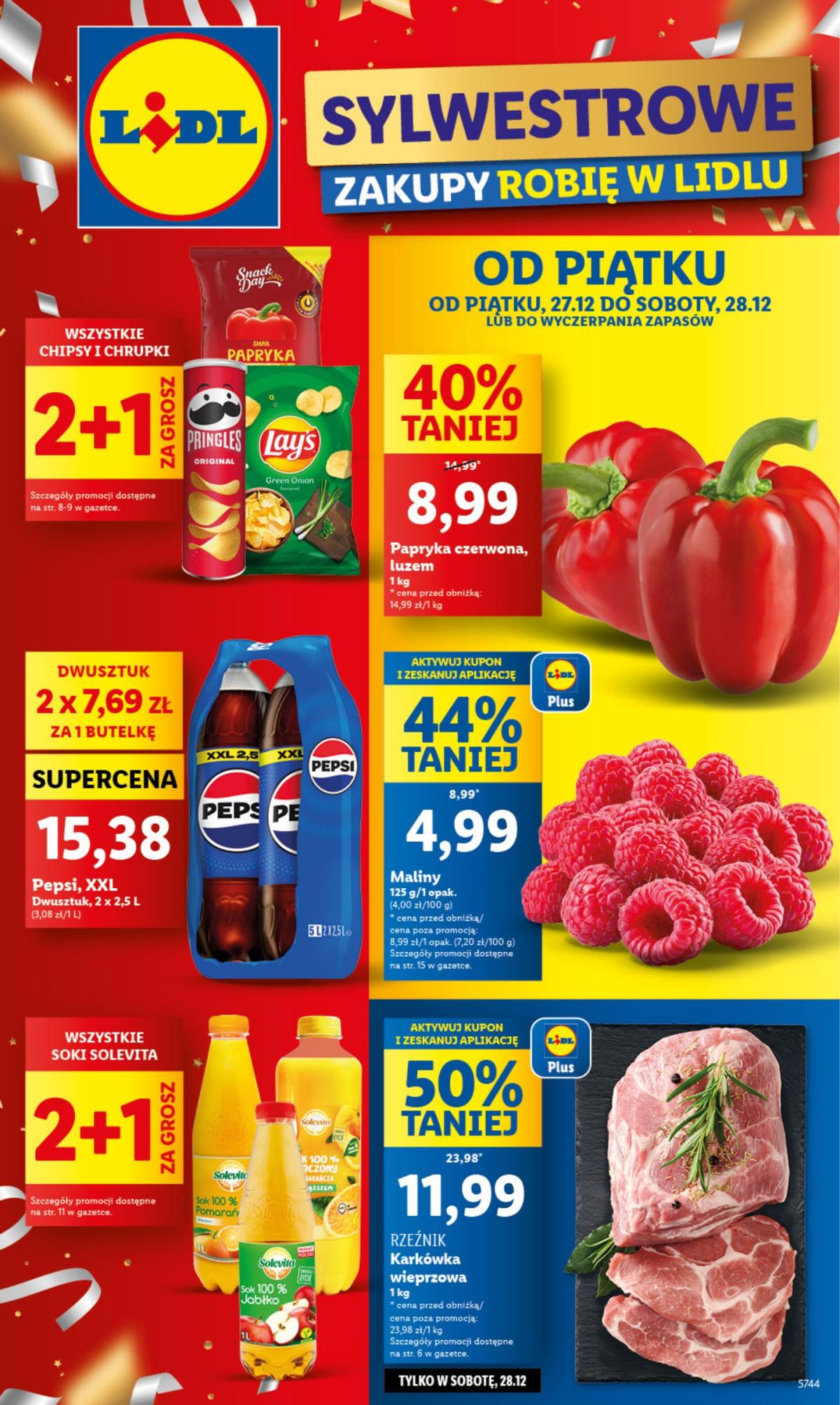 Lidl gazetka ważna od 27.12. - 28.12.