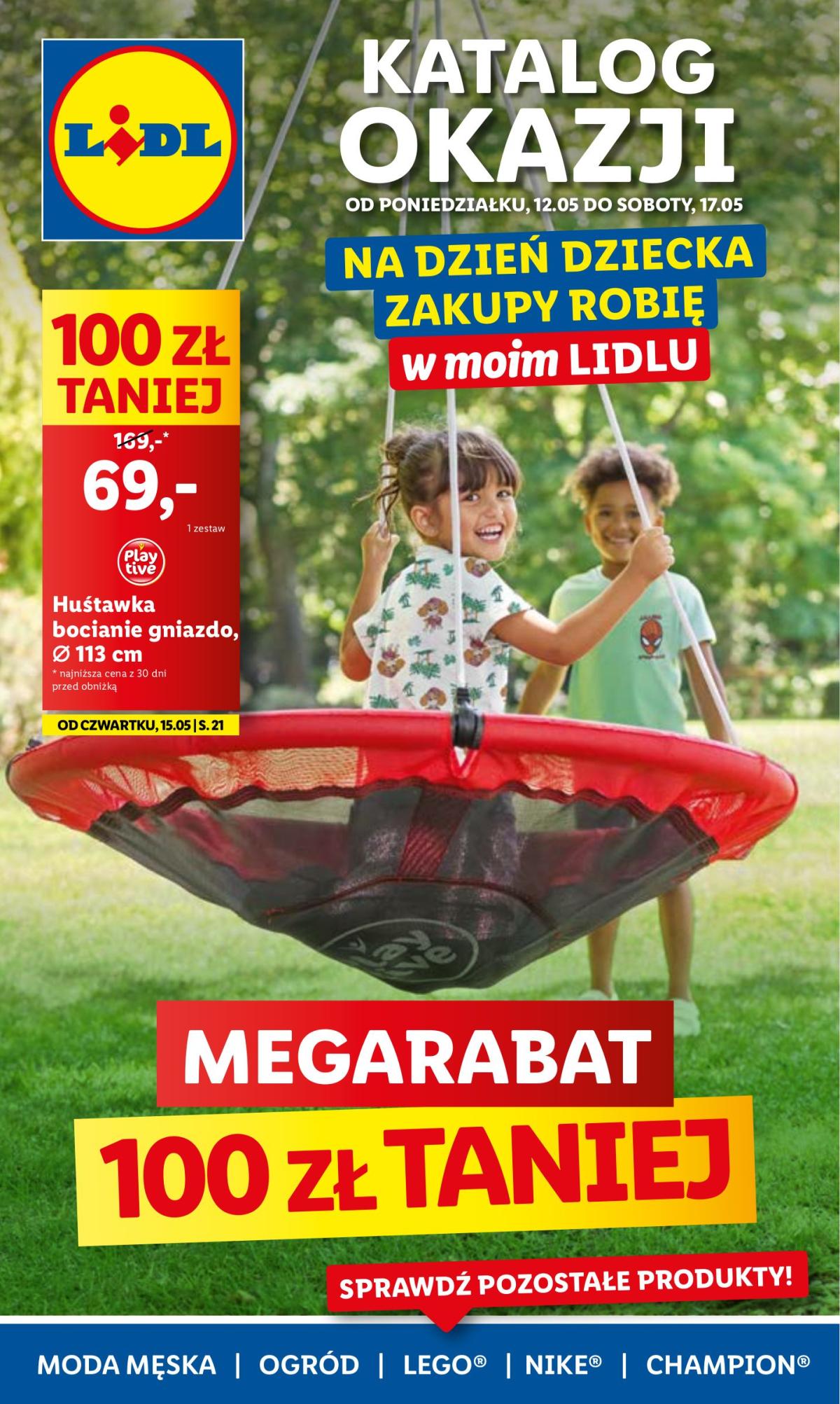 Lidl - Katalog Okazji gazetka ważna od 12.05. - 17.05.