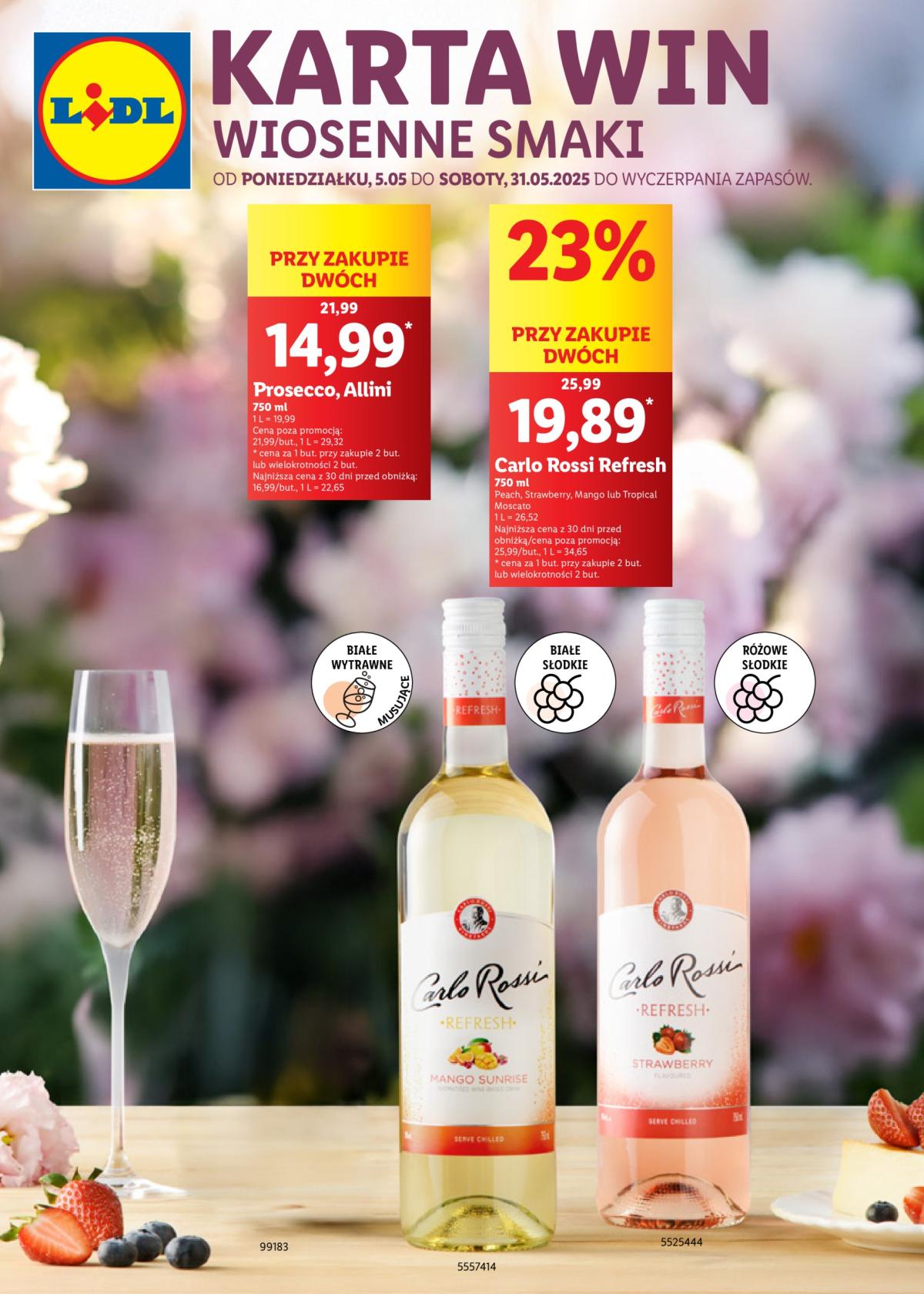 Lidl - Karta win gazetka ważna od 05.05. - 31.05.