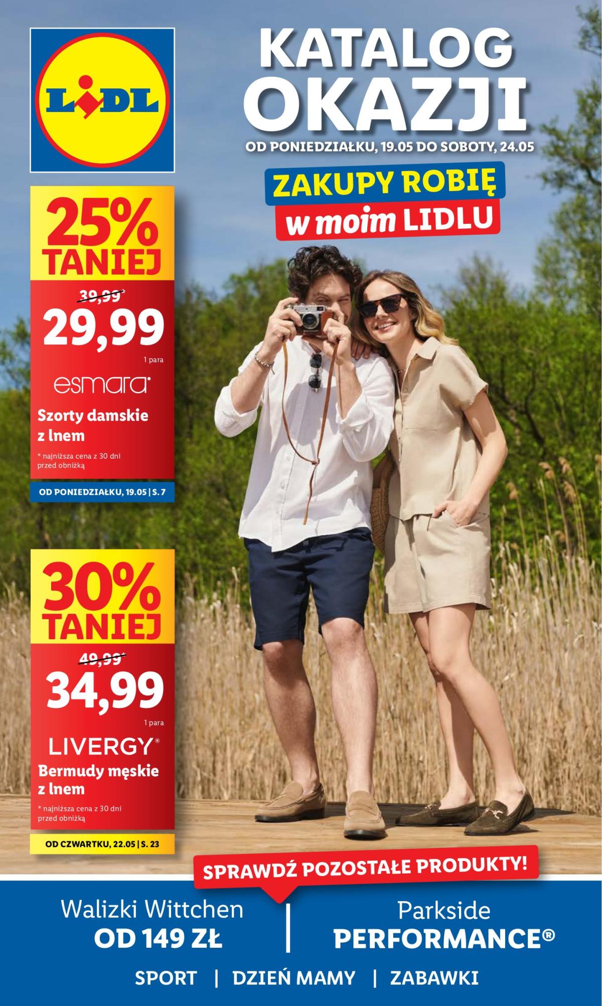 Lidl - Katalog Okazji gazetka ważna od 19.05. - 24.05.