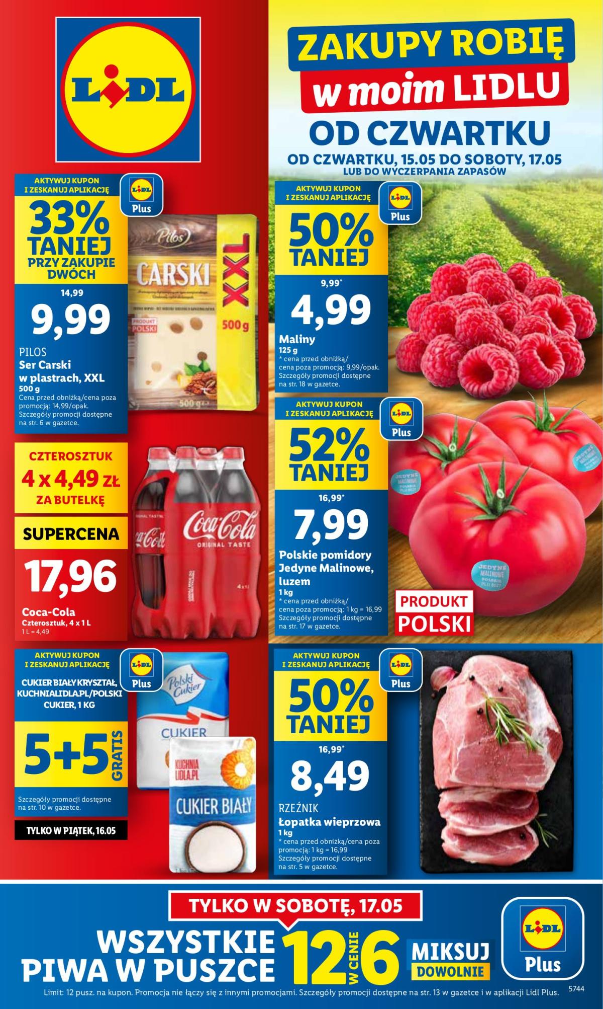 Lidl gazetka ważna od 15.05. - 17.05.