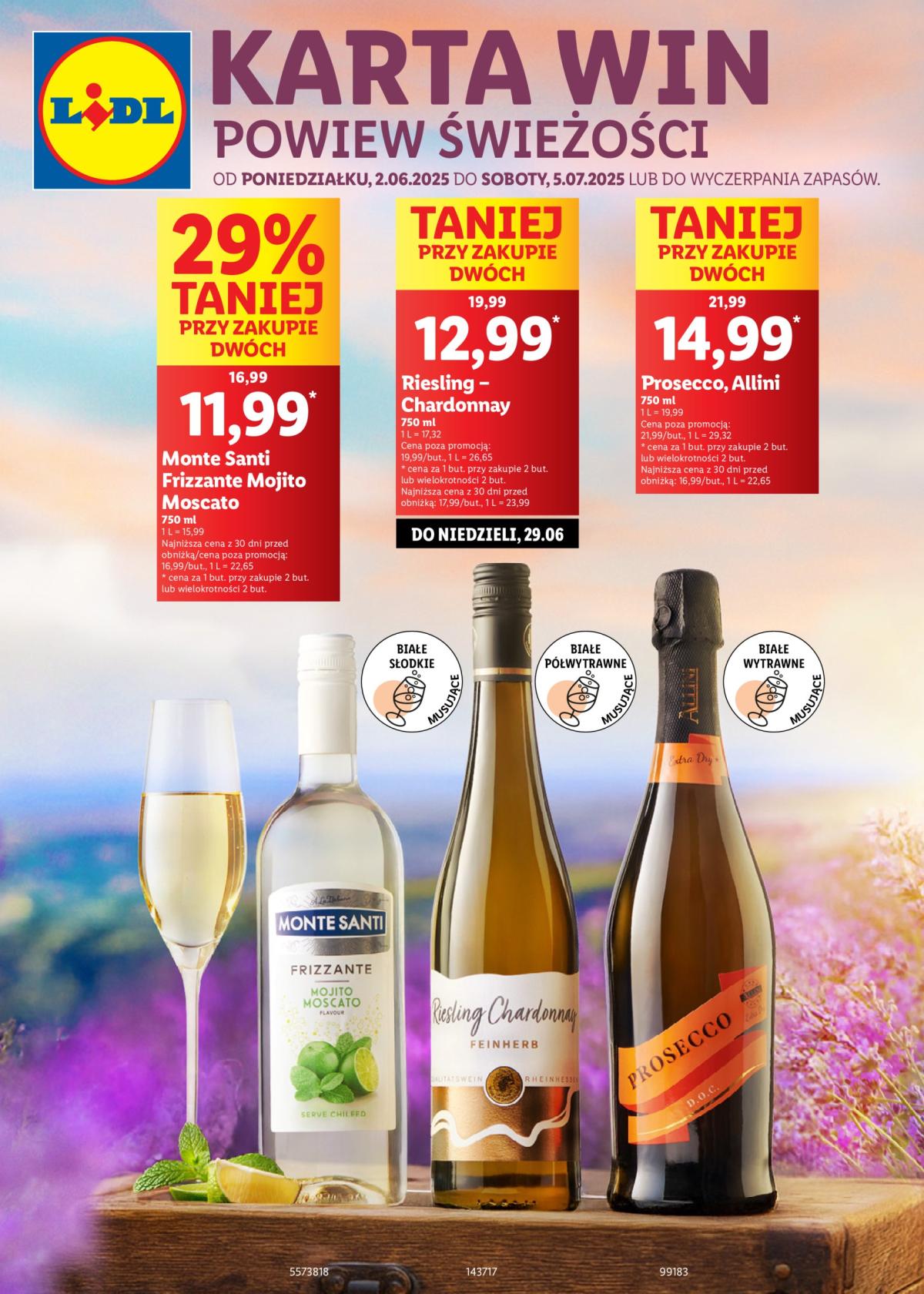 Lidl - Karta win gazetka ważna od 02.06. - 12.06.