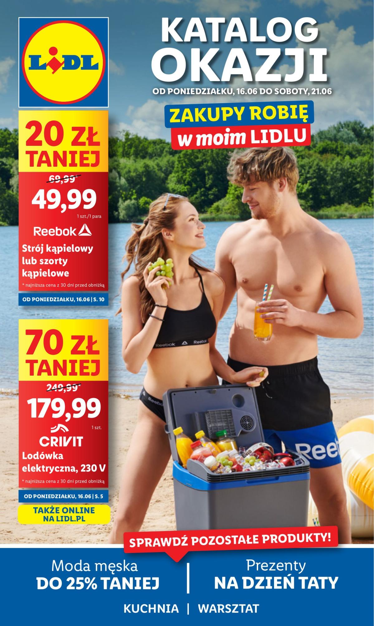 Gazetka Lidl - Katalog Okazji ważna od 16.06. - 21.06.