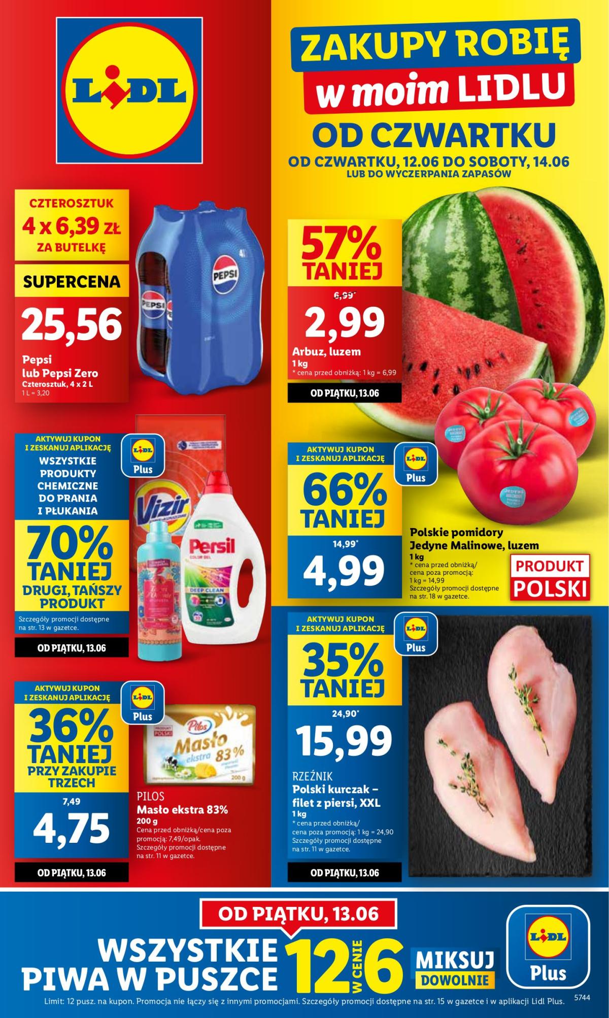 Gazetka Lidl ważna od 12.06. - 14.06.