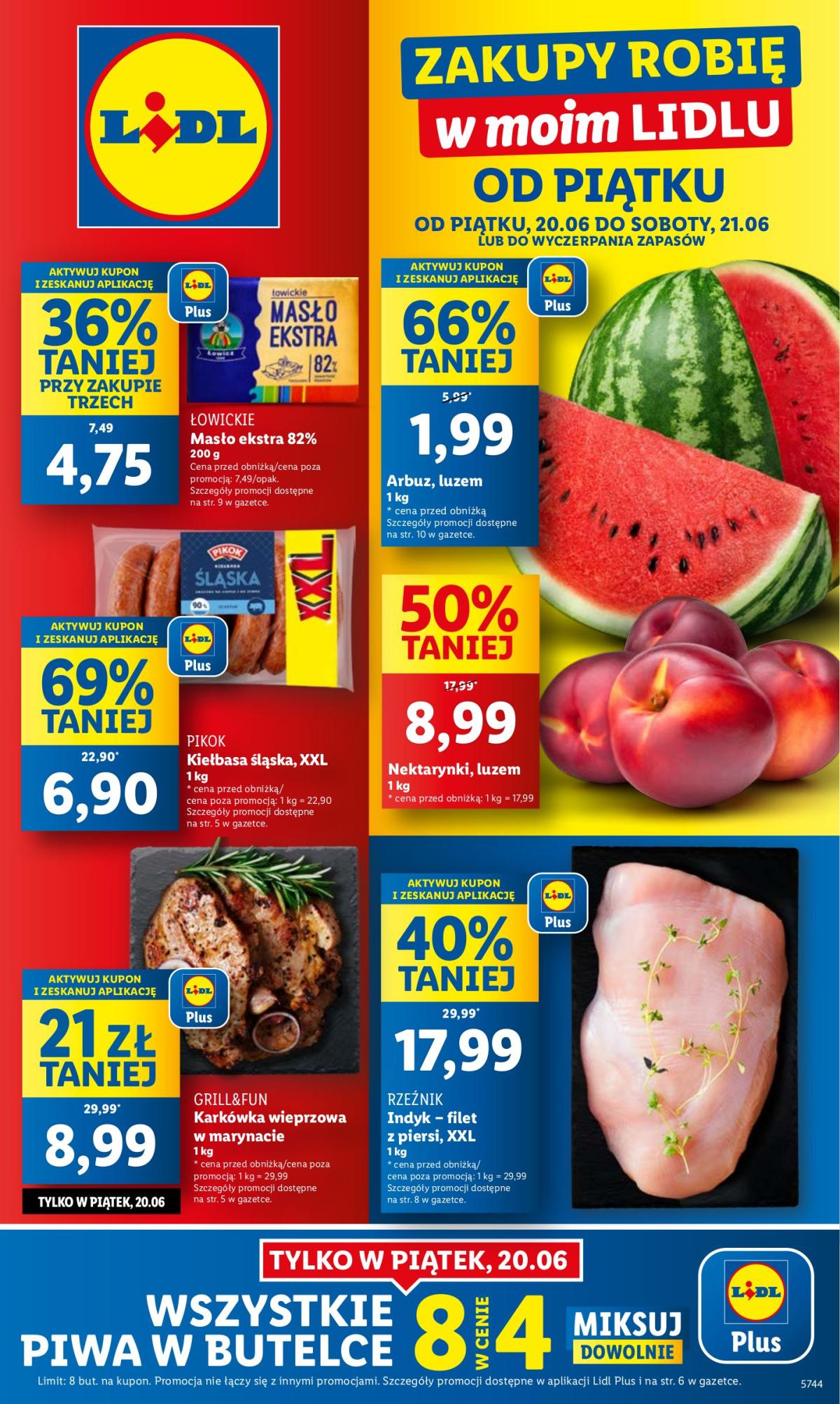 Gazetka Lidl ważna od 20.06. - 21.06.