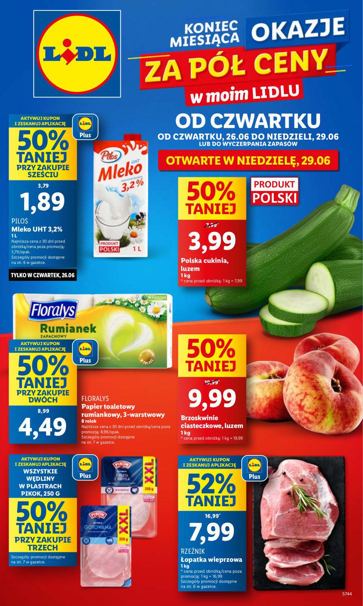 Gazetka Lidl ważna od 26.06. - 29.06.