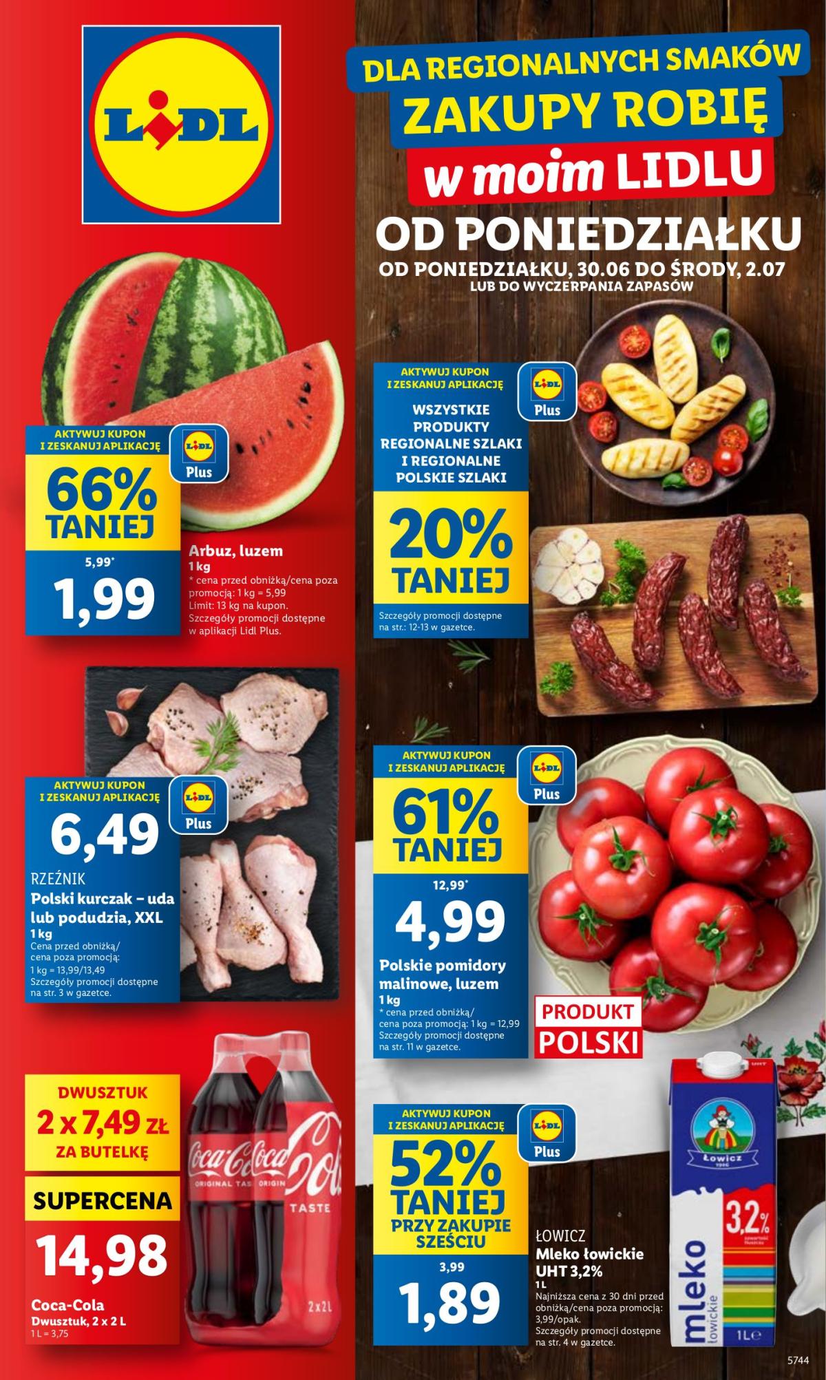 Gazetka Lidl ważna od 30.06. - 02.07.