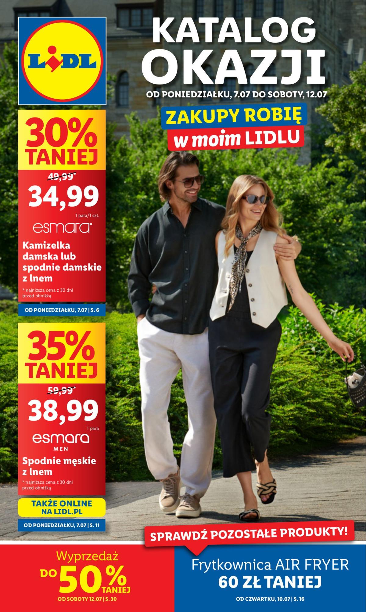 Gazetka Lidl - Katalog Okazji ważna od 07.07. - 12.07.