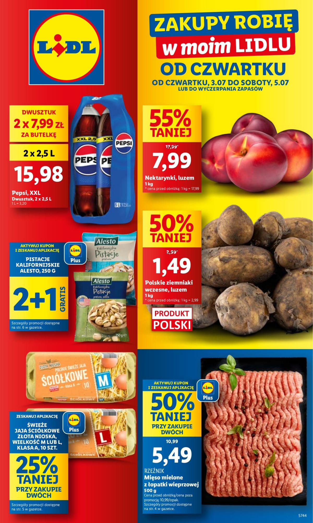 Gazetka Lidl ważna od 03.07. - 05.07.