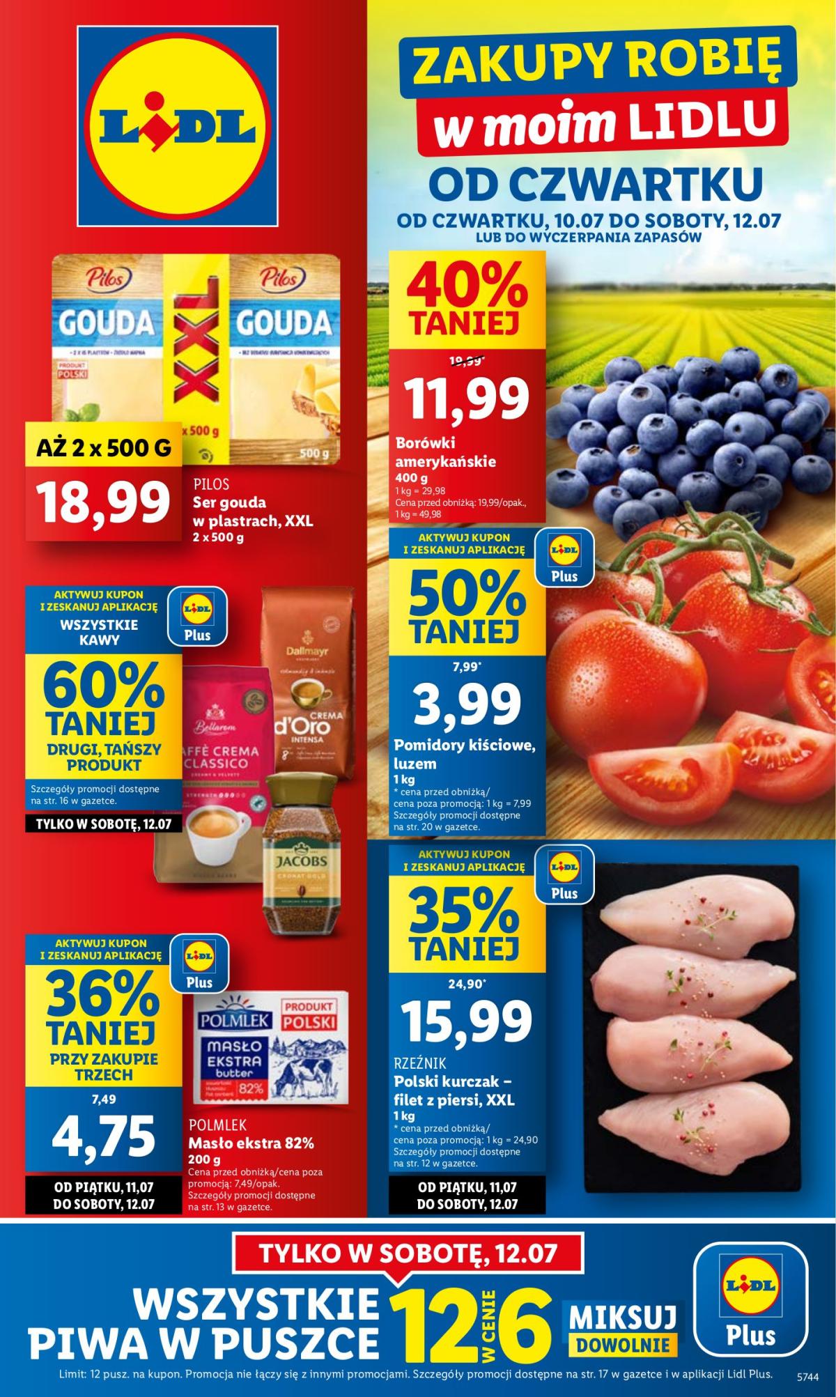 Gazetka Lidl ważna od 10.07. - 12.07.