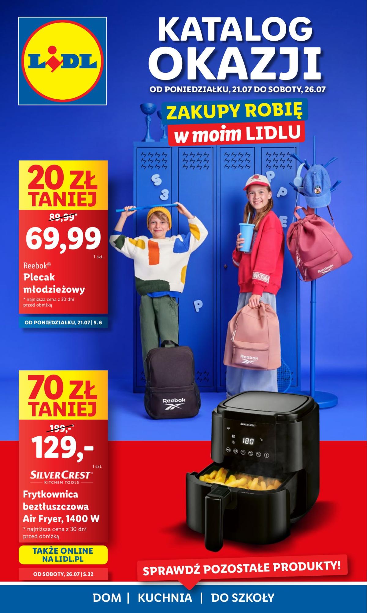 Gazetka Lidl - Katalog Okazji ważna od 21.07. - 26.07.