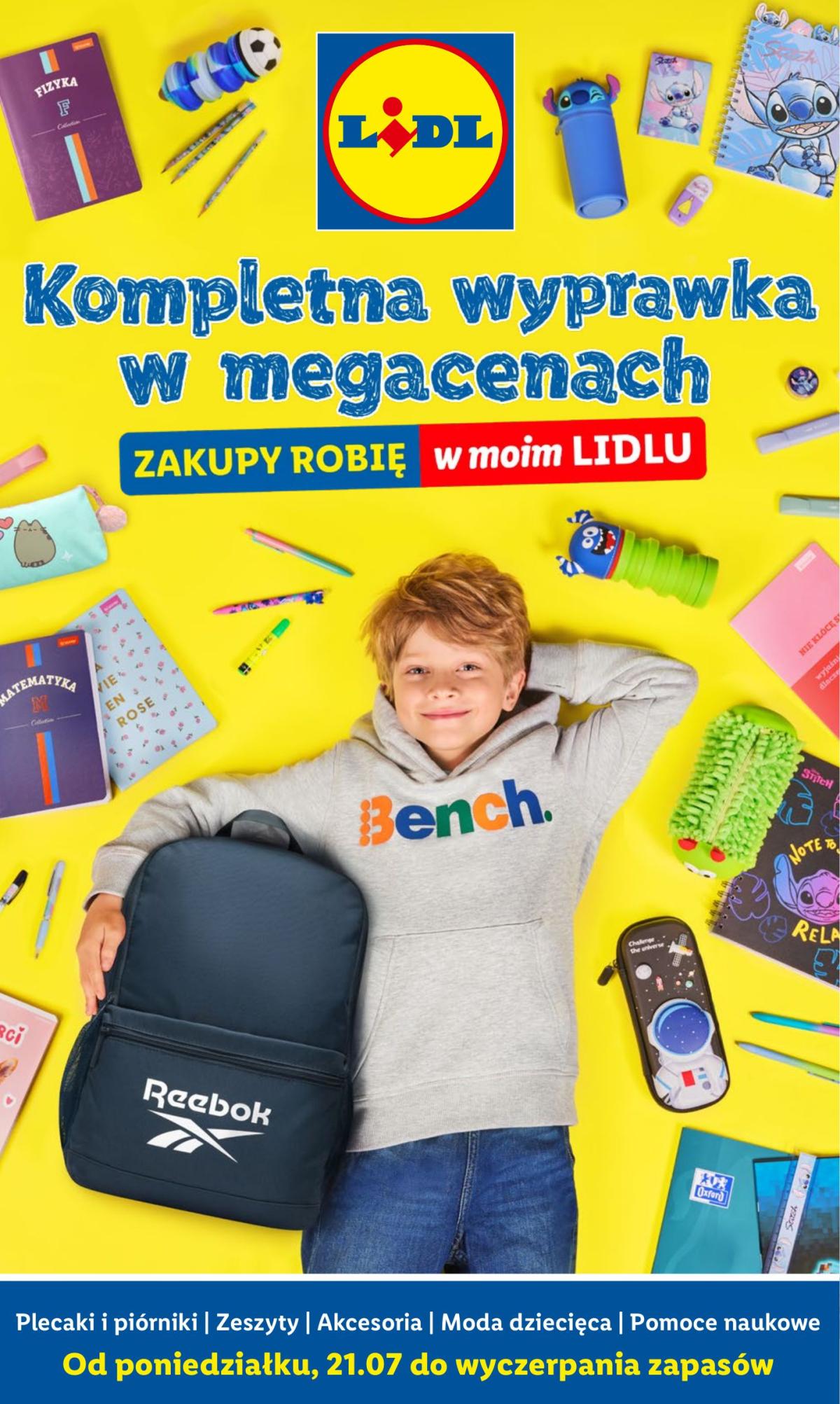 Gazetka Lidl - Szkoła ważna od 21.07. - 30.08.