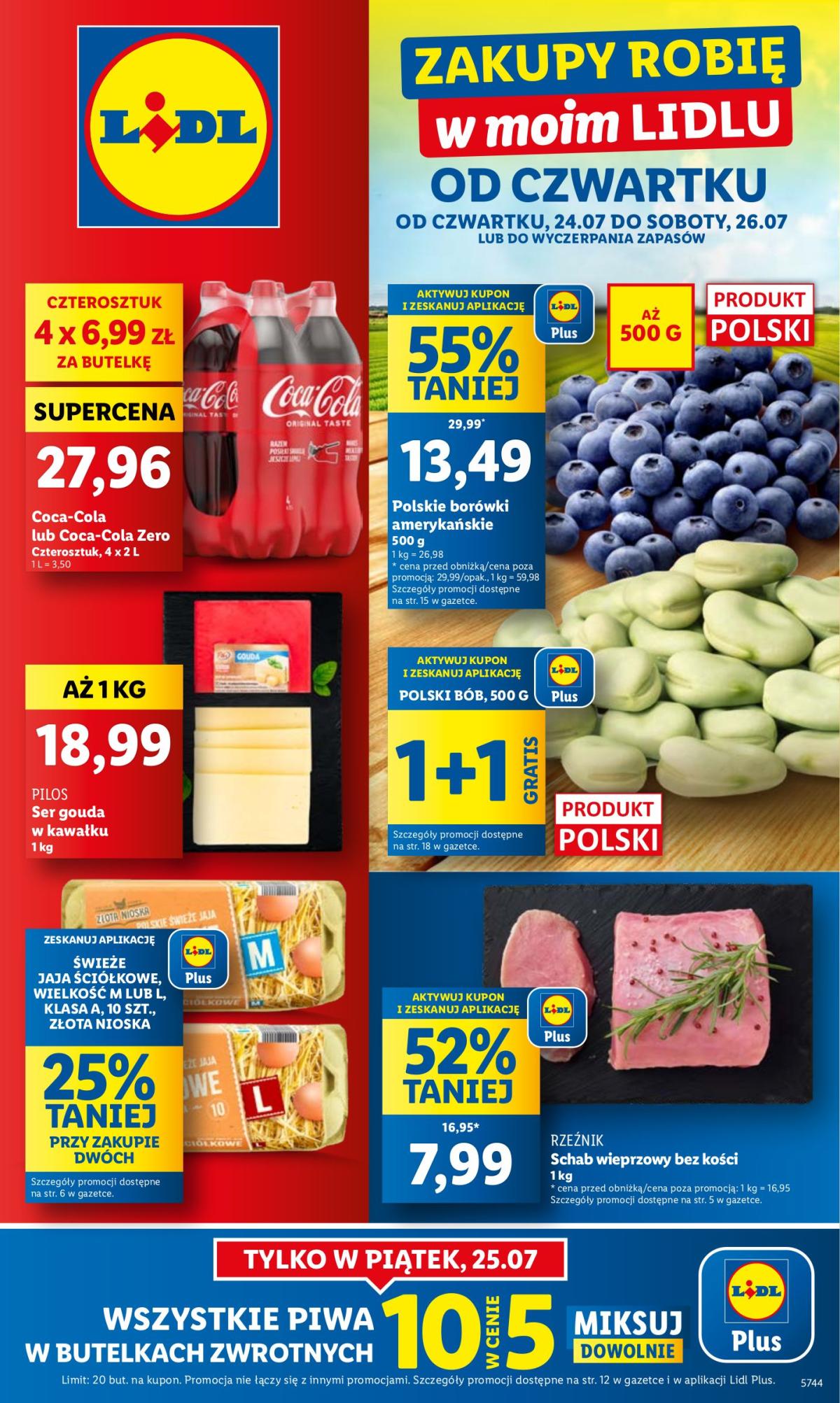 Gazetka Lidl ważna od 24.07. - 26.07.