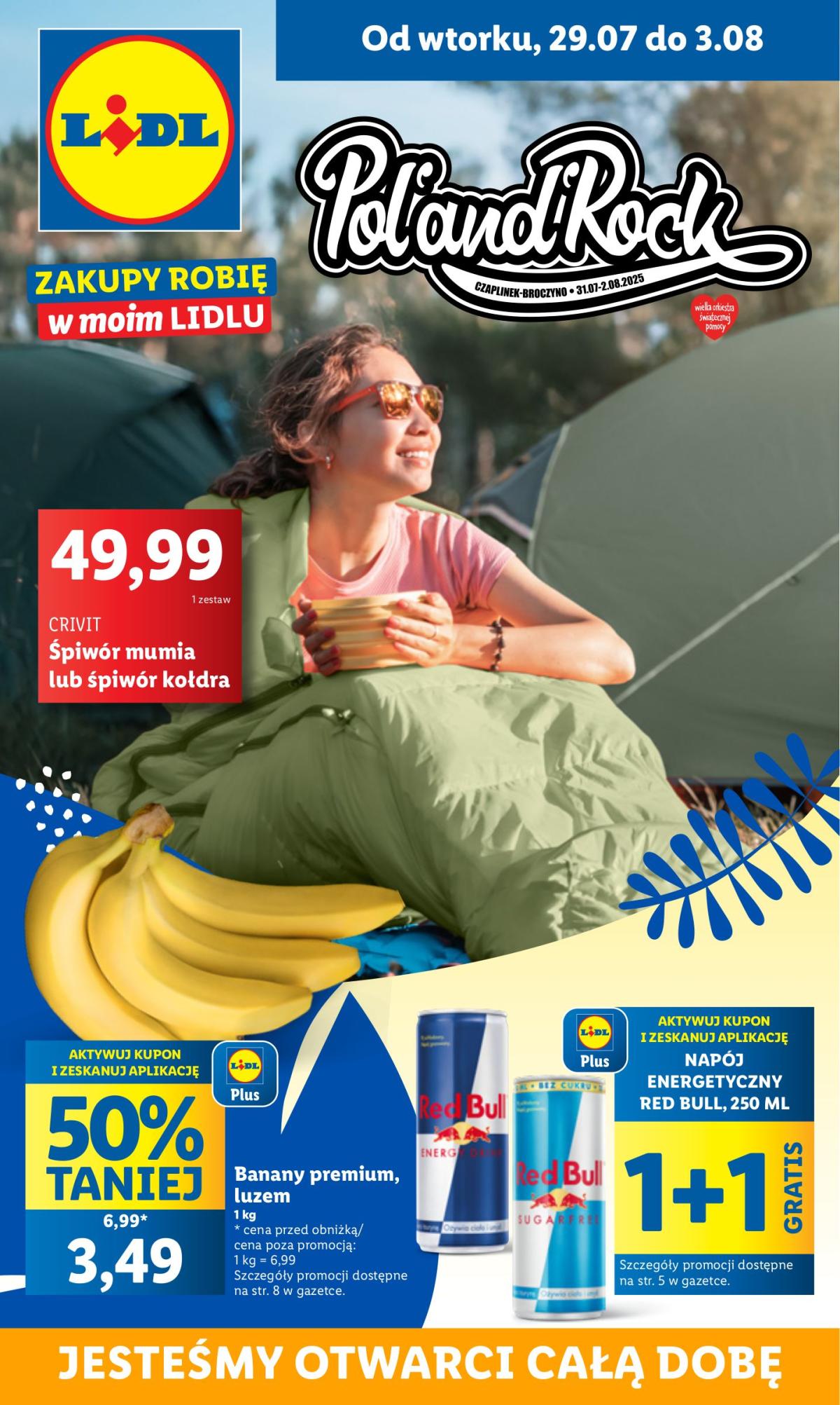 Gazetka Lidl - Poland Rock ważna od 29.07. - 03.08.