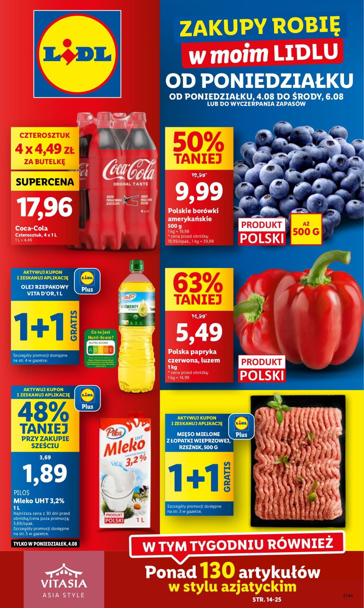 Gazetka Lidl - ważna od 04.08. do 06.08.