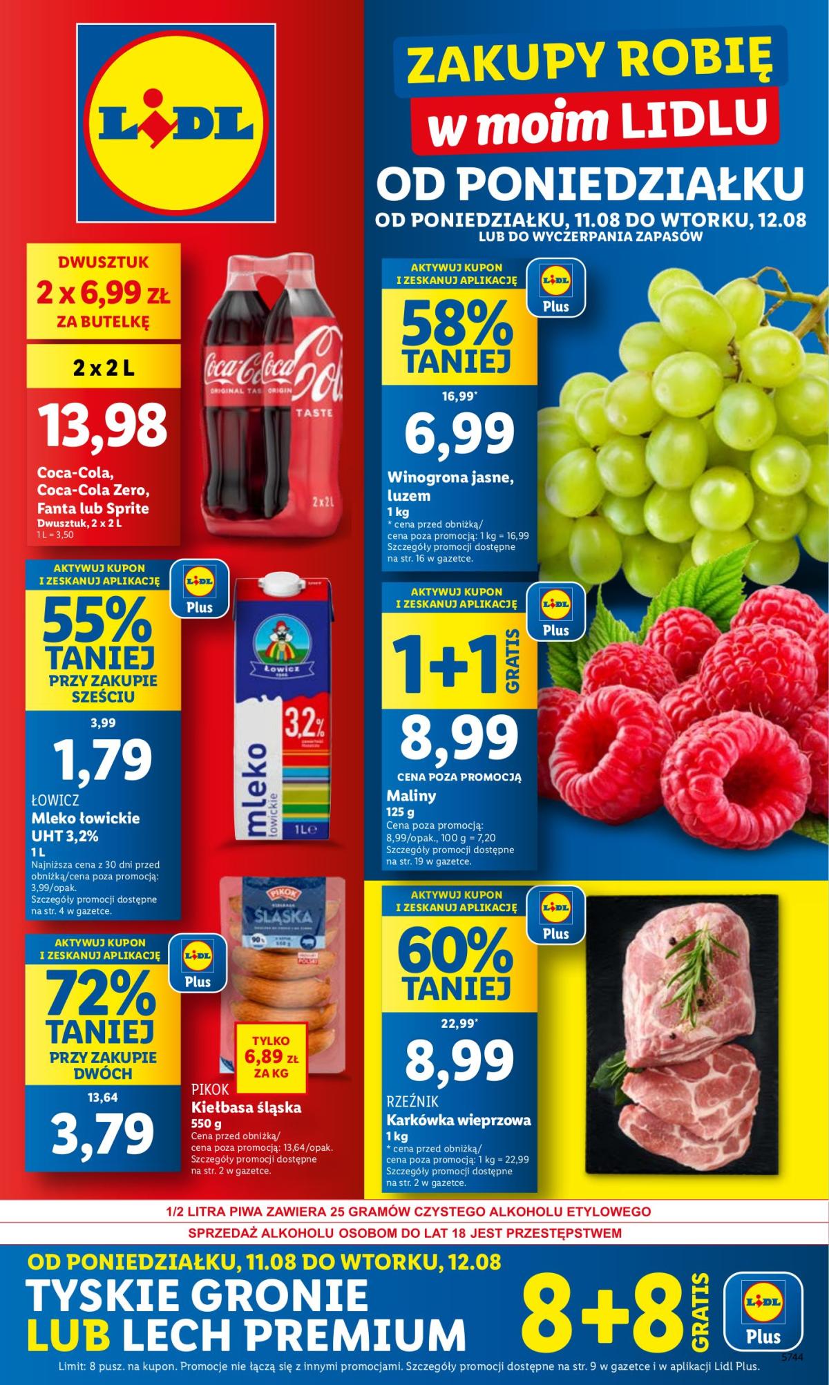 Gazetka Lidl - ważna od 11.08. do 12.08.