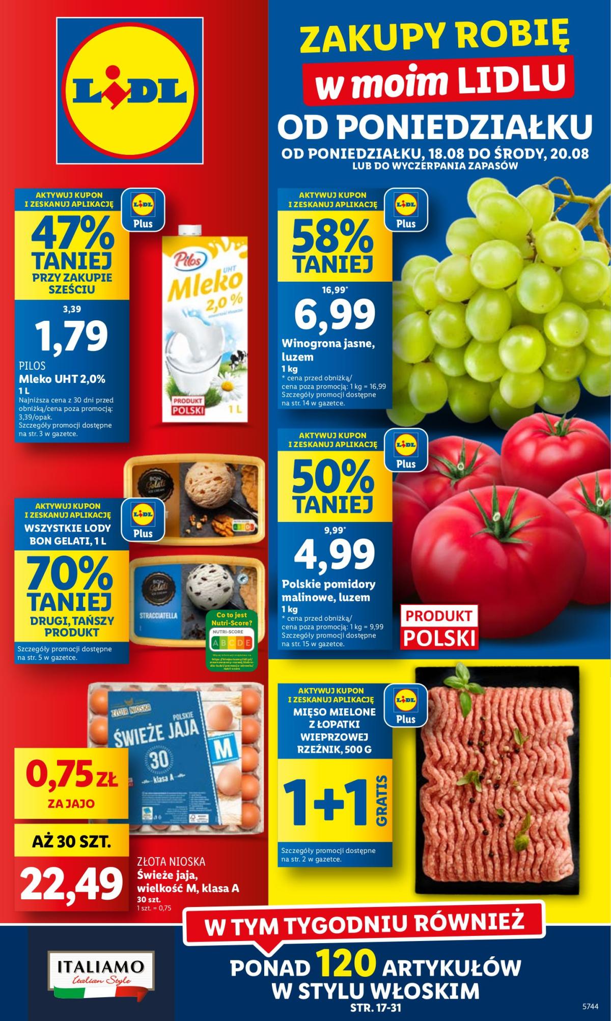 Gazetka Lidl - ważna od 18.08. do 20.08.