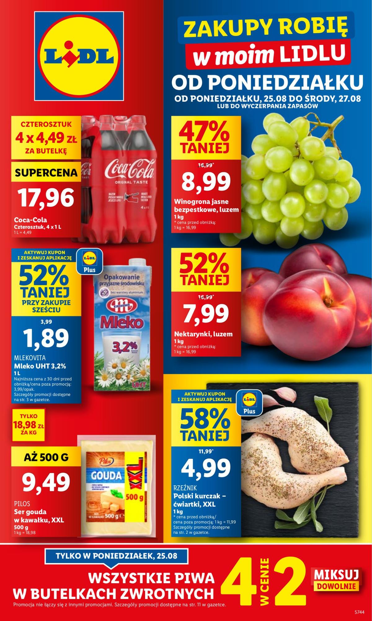Gazetka Lidl - ważna od 25.08. do 27.08.