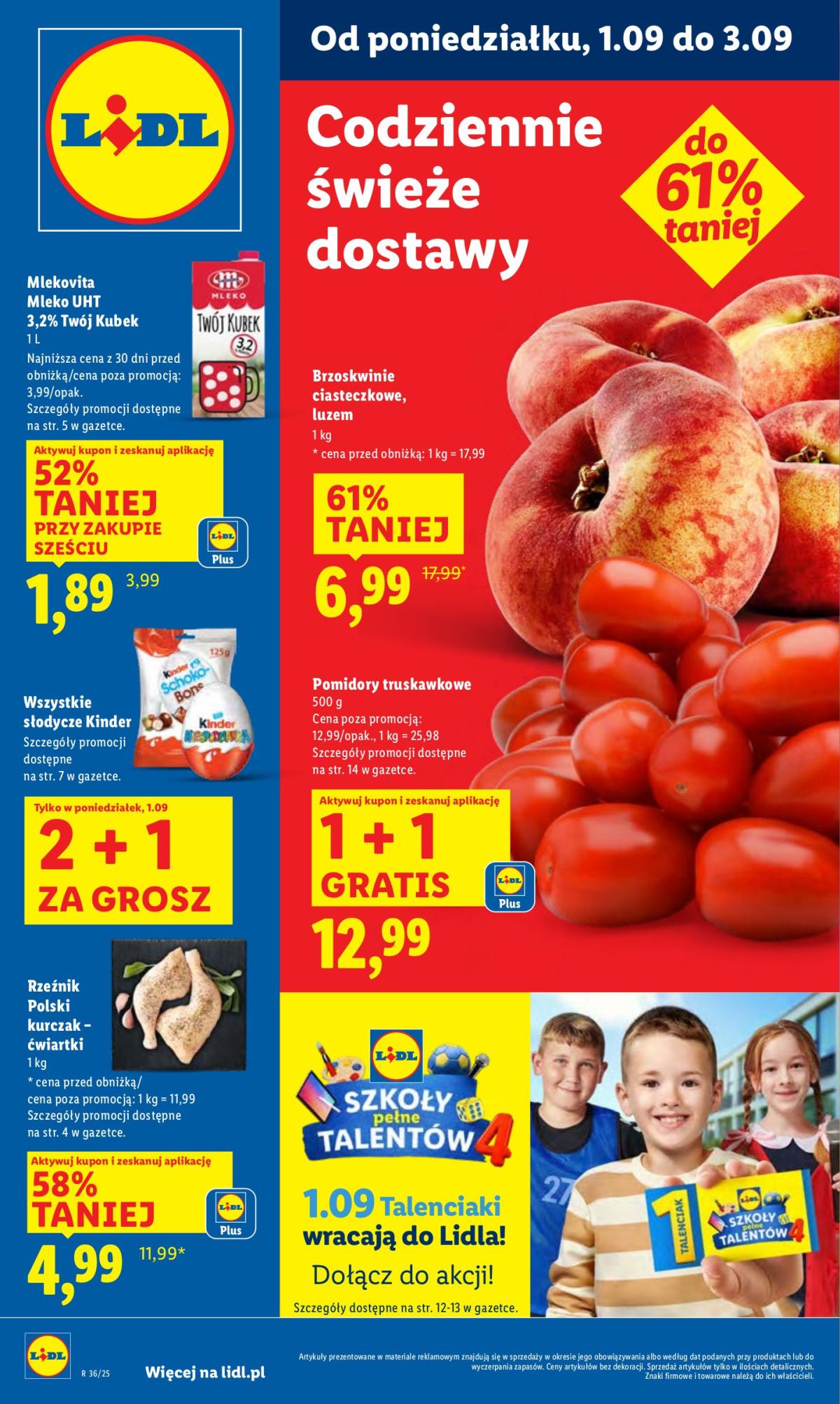 Gazetka Lidl - ważna od 01.09. do 03.09.