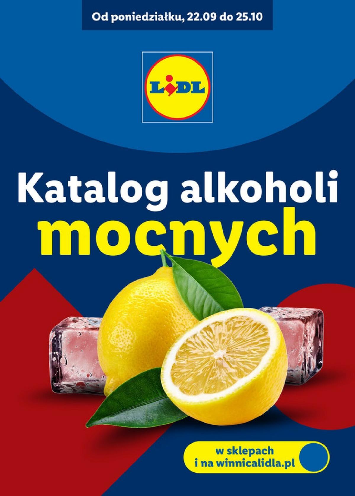Gazetka Lidl - Katalog alkoholi mocnych - ważna od 22.09. do 25.10.