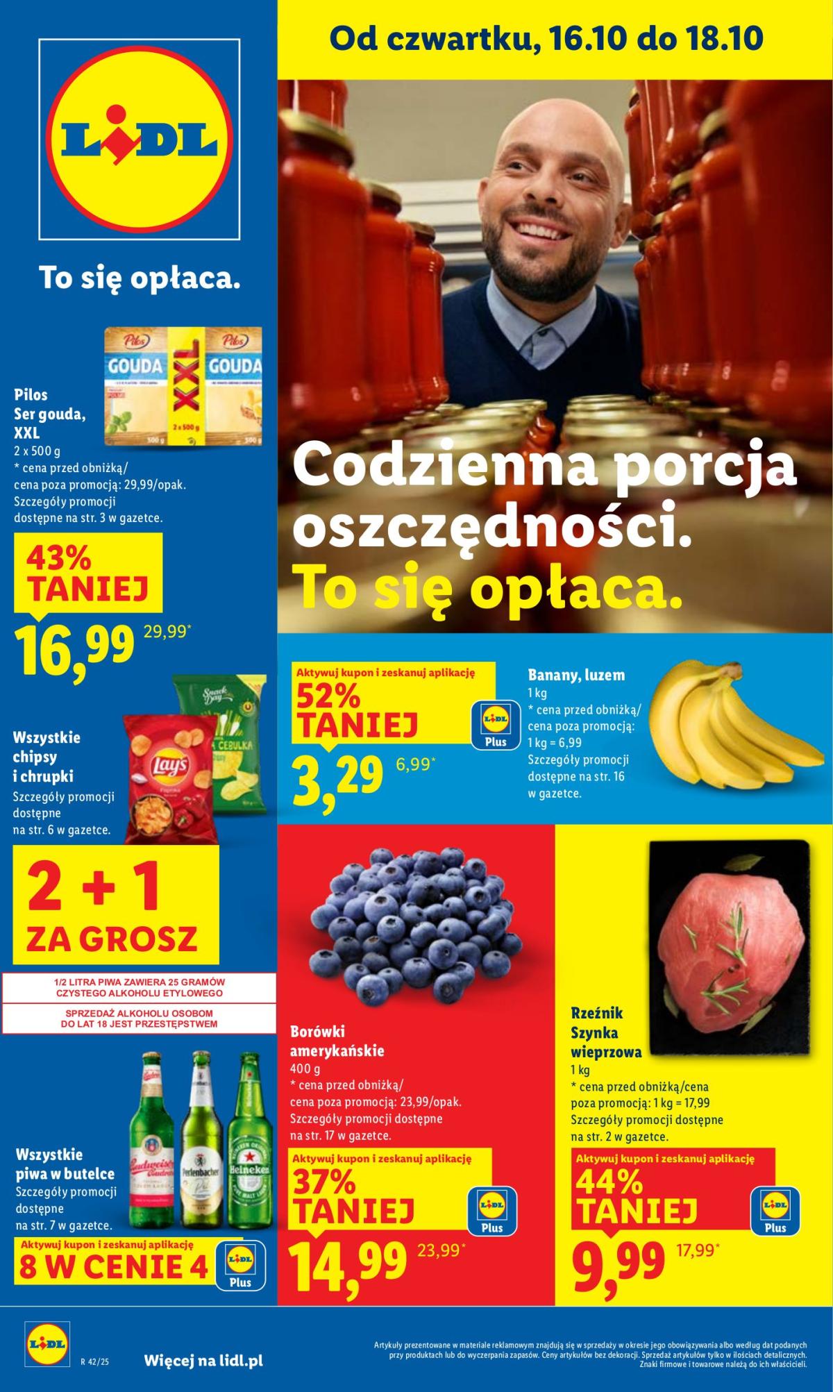Gazetka Lidl - ważna od 16.10. do 18.10.