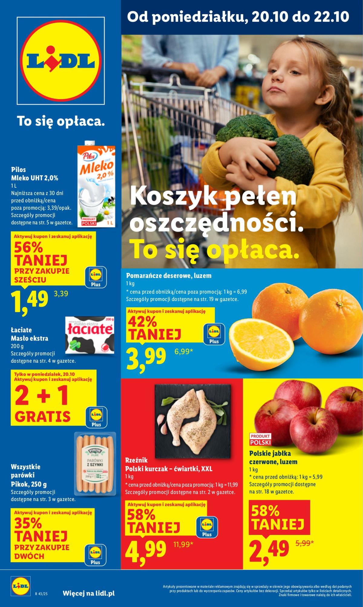 Gazetka Lidl - ważna od 20.10. do 22.10.
