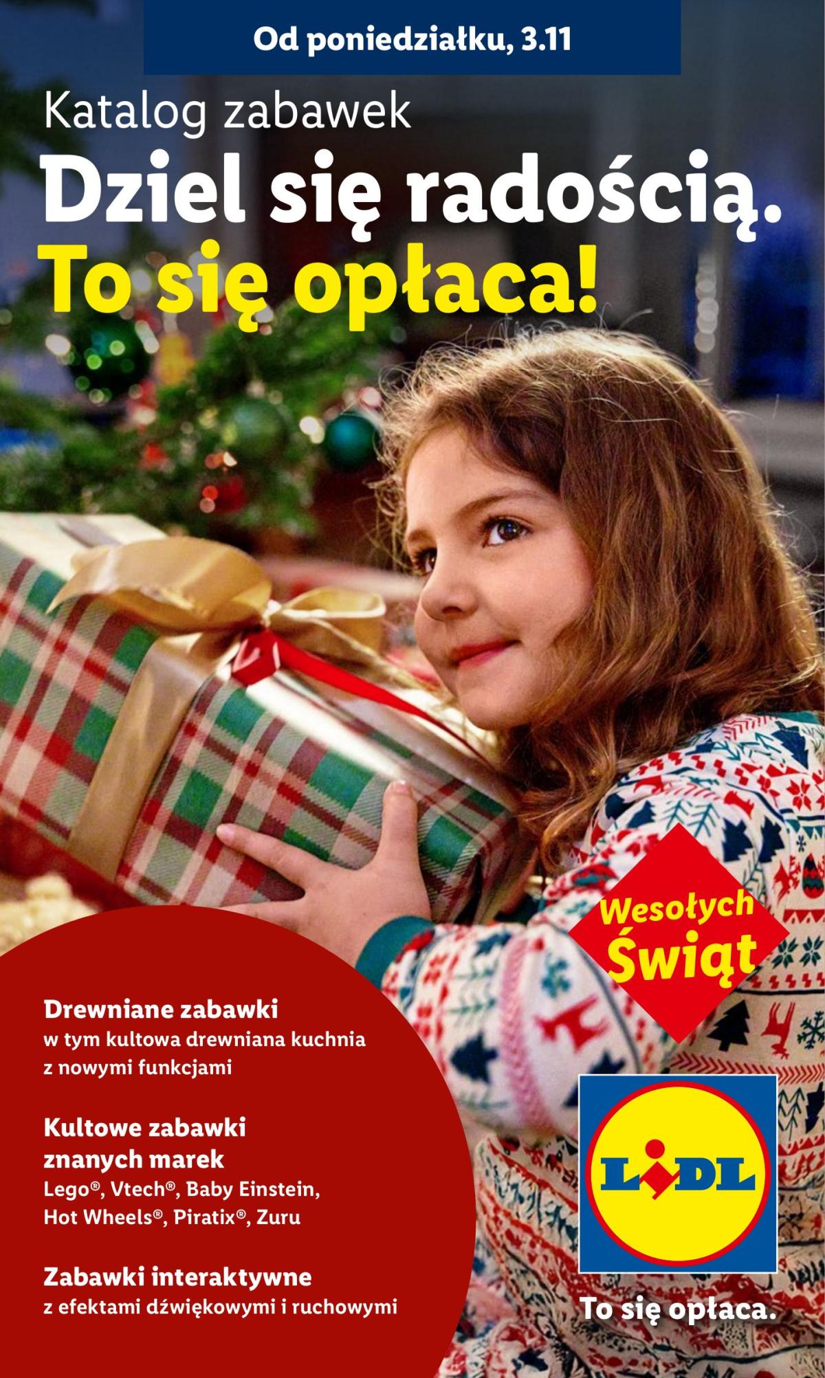 Gazetka Lidl - Katalog Zabawki - ważna od 03.11. do 24.12.