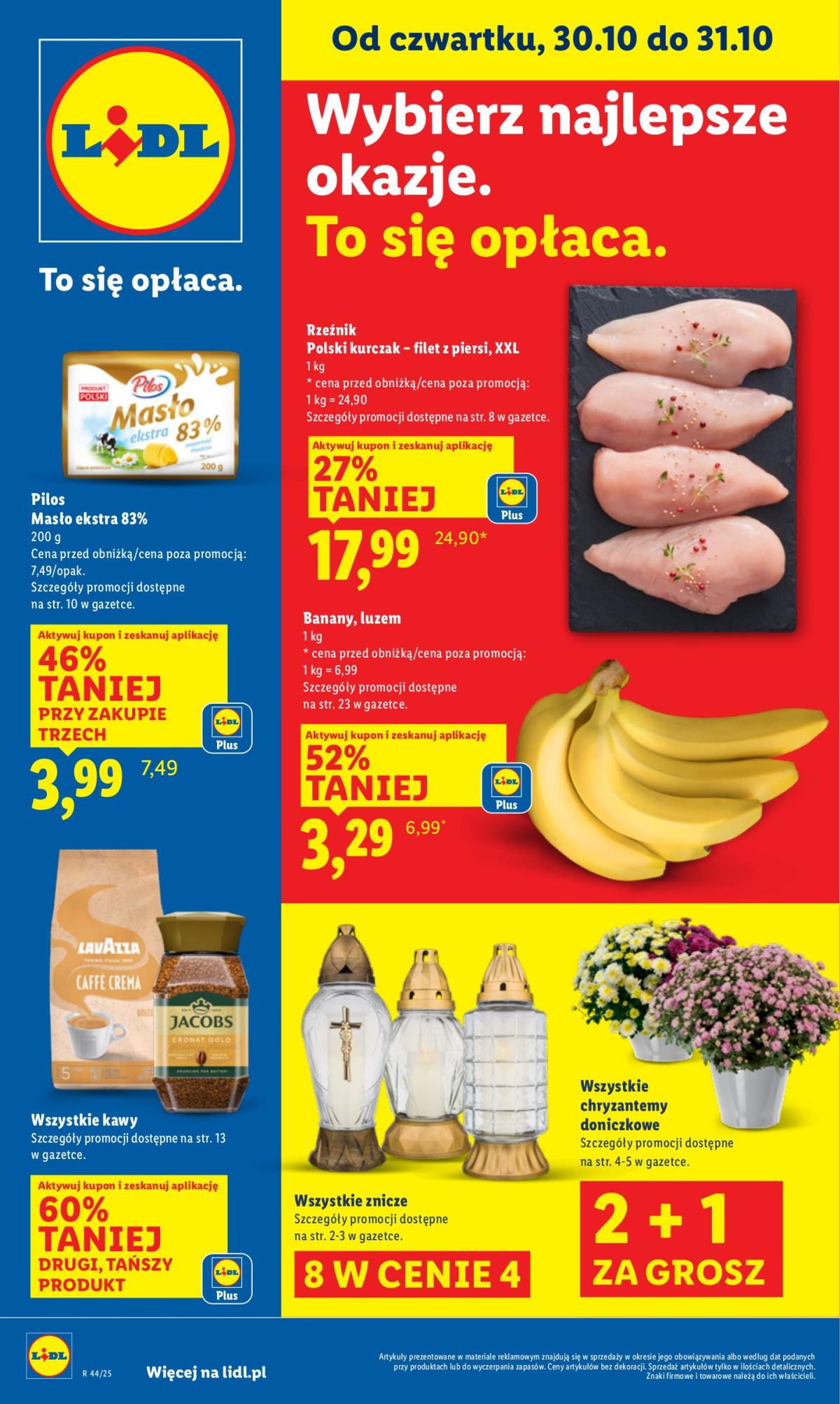 Gazetka Lidl - ważna od 30.10. do 31.10.