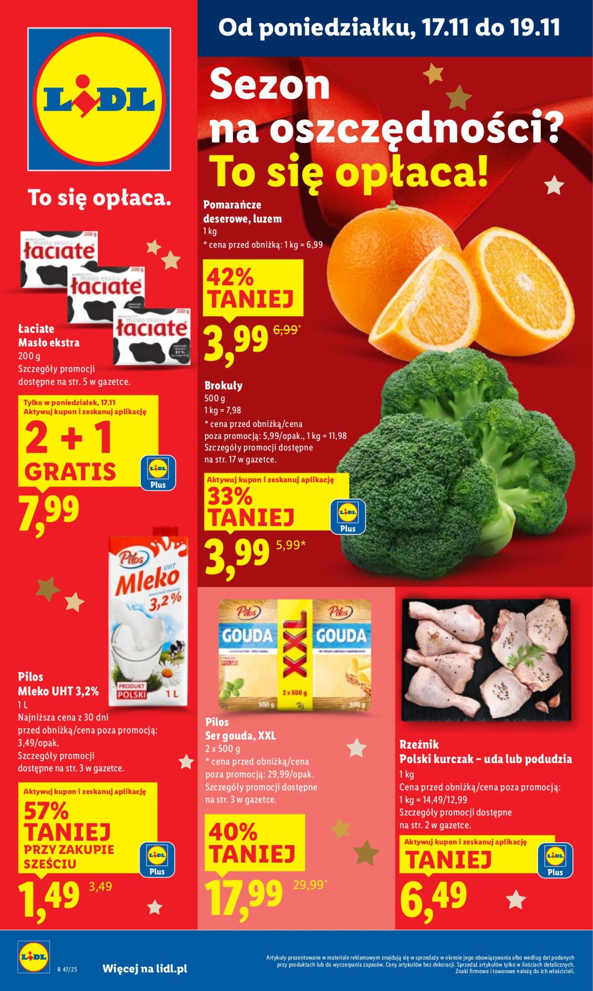 Gazetka Lidl - ważna od 17.11. do 19.11.