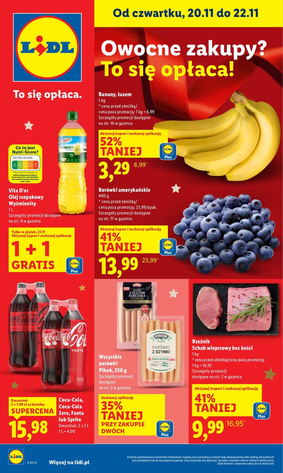Gazetka Lidl - ważna od 20.11. do 22.11.