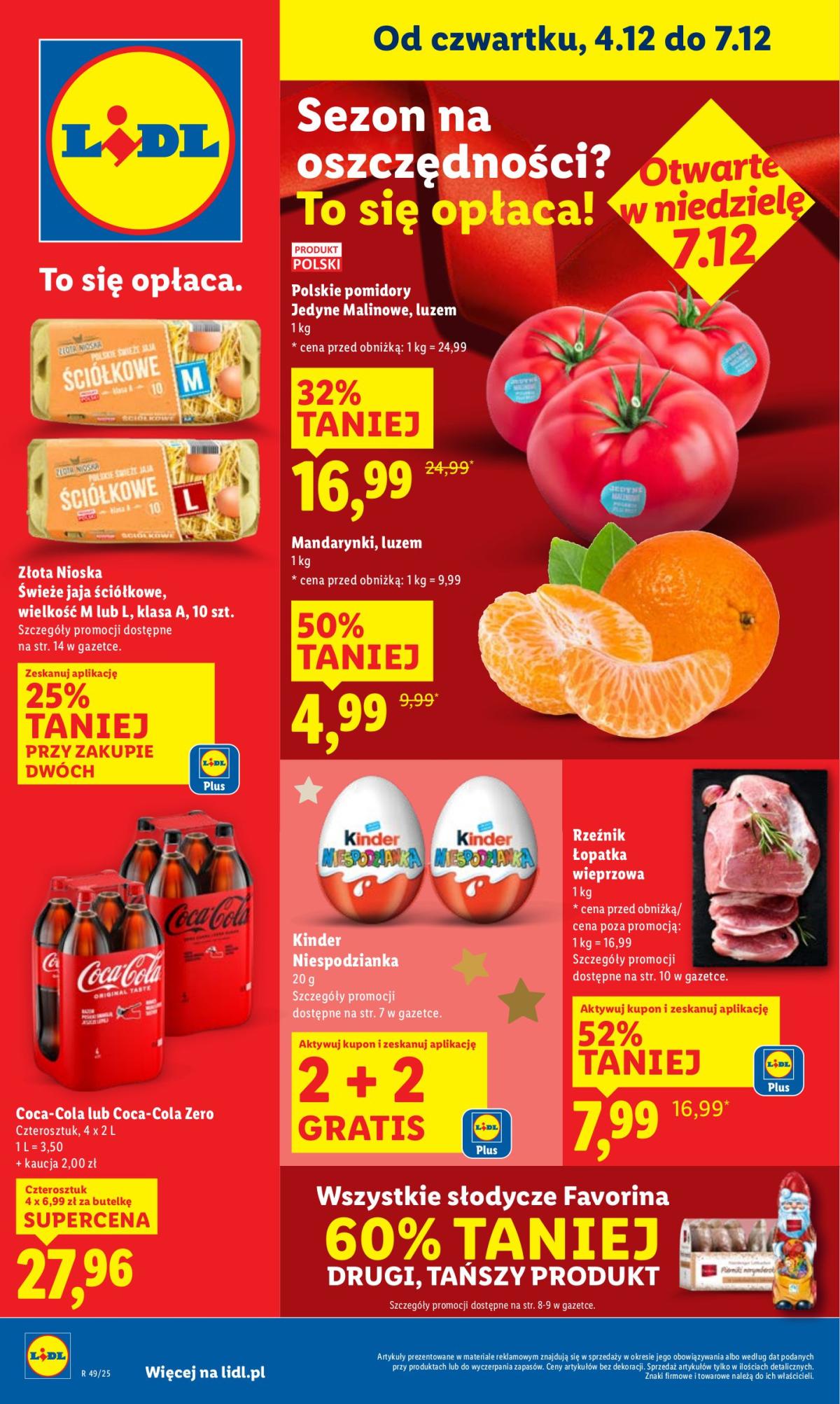 Gazetka Lidl - ważna od 04.12. do 07.12.