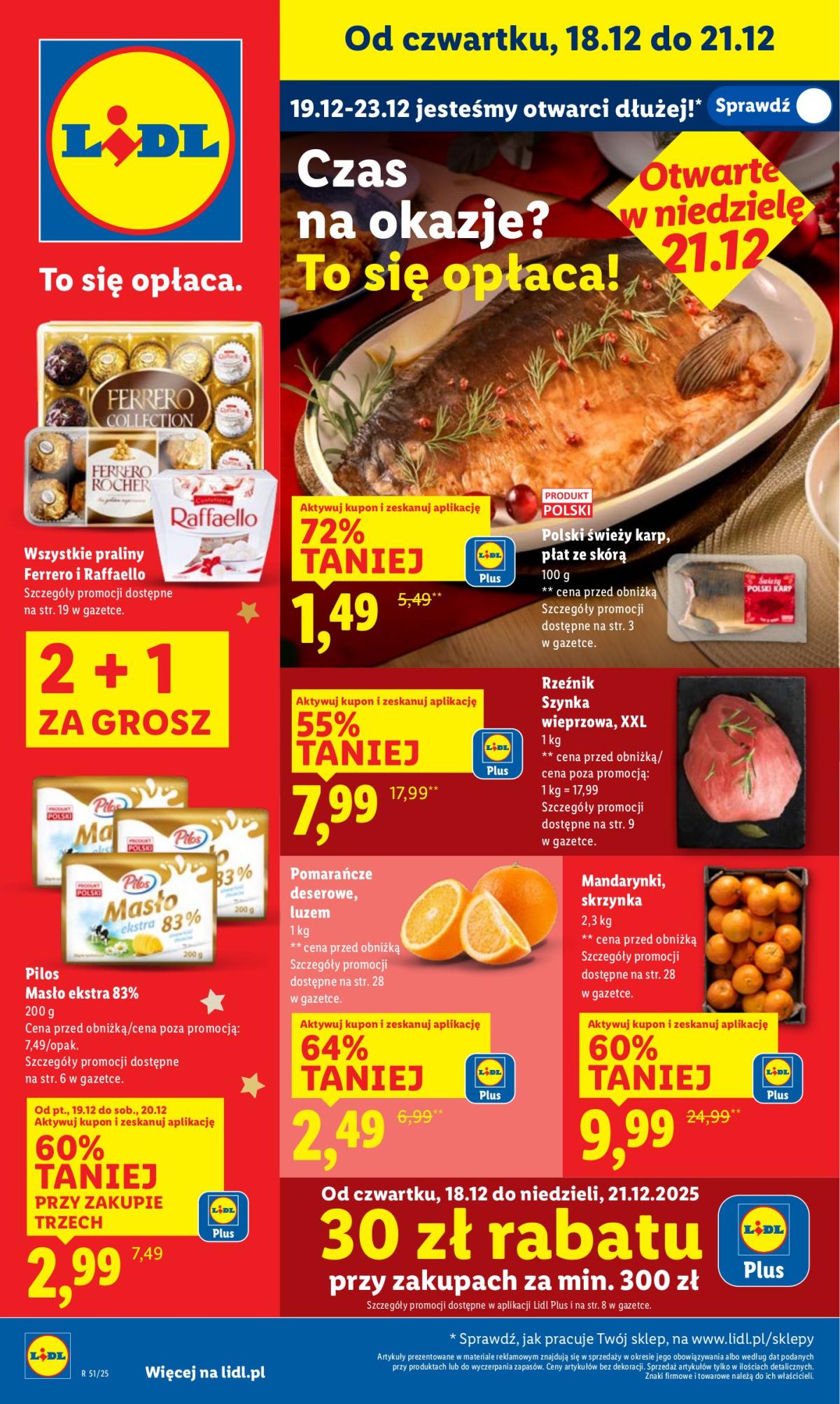Gazetka Lidl - ważna od 18.12. do 21.12.