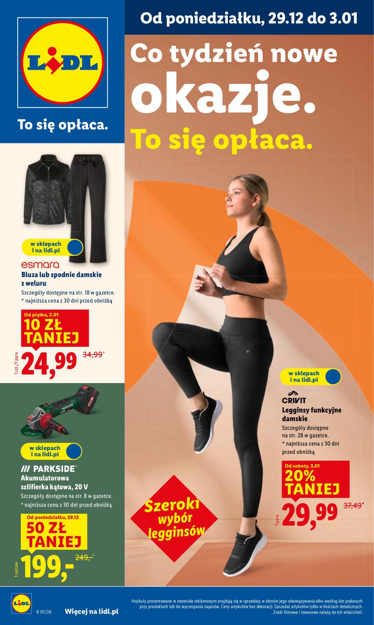 Gazetka Lidl - Katalog Okazji - ważna od 29.12. do 03.01.