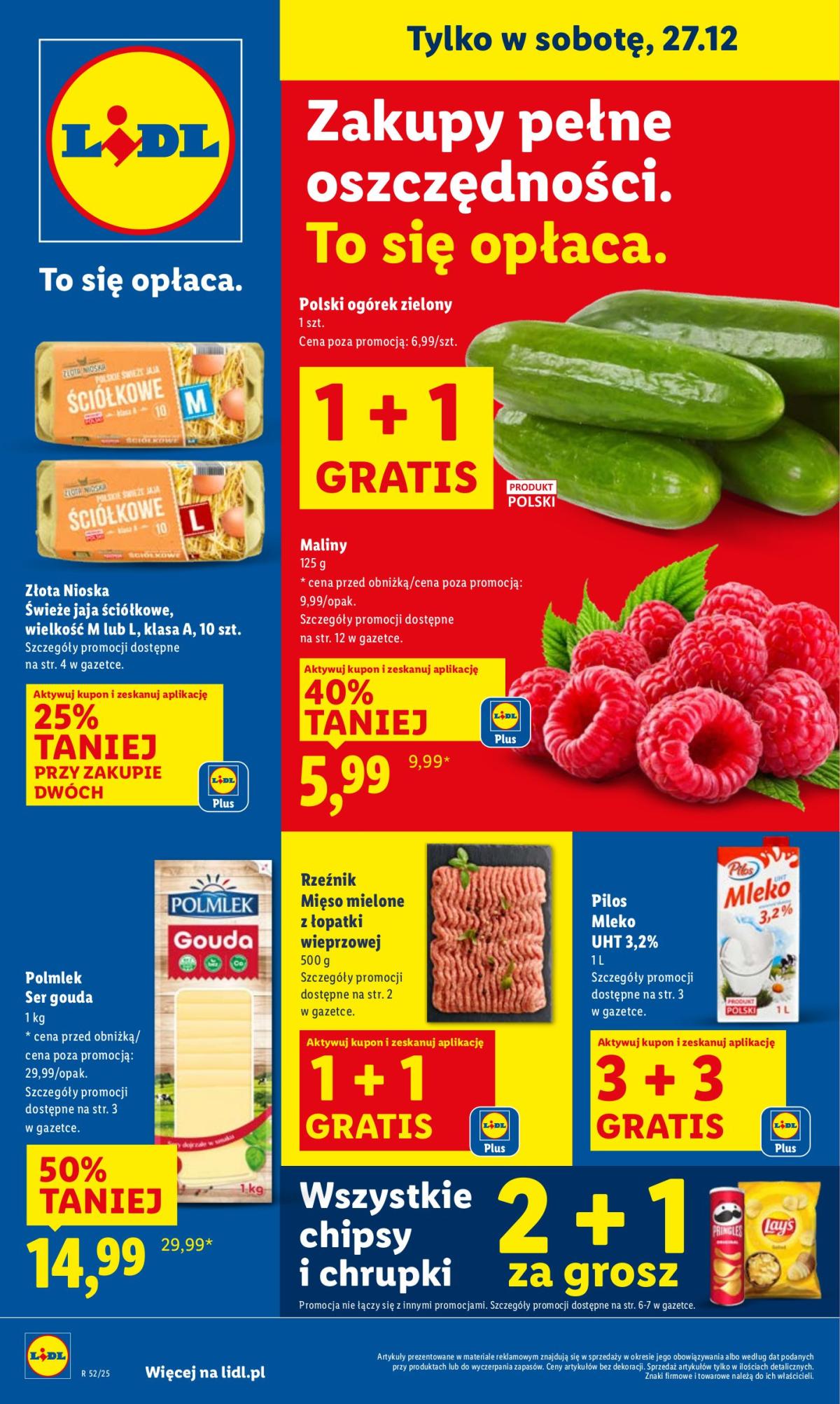 Gazetka Lidl - ważna od 27.12. do 27.12.