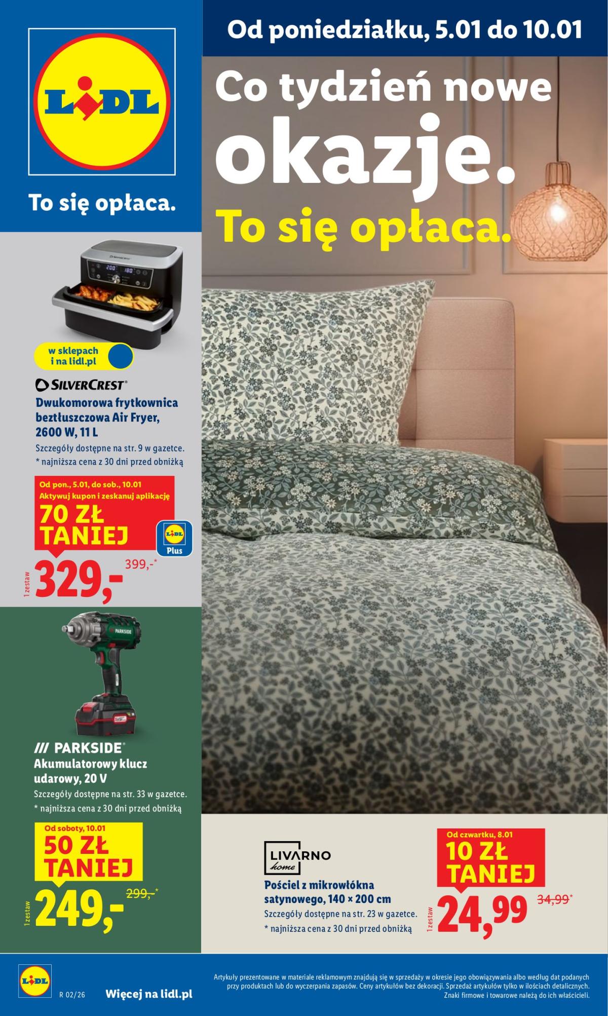 Gazetka Lidl - Katalog Okazji - ważna od 05.01. do 10.01.