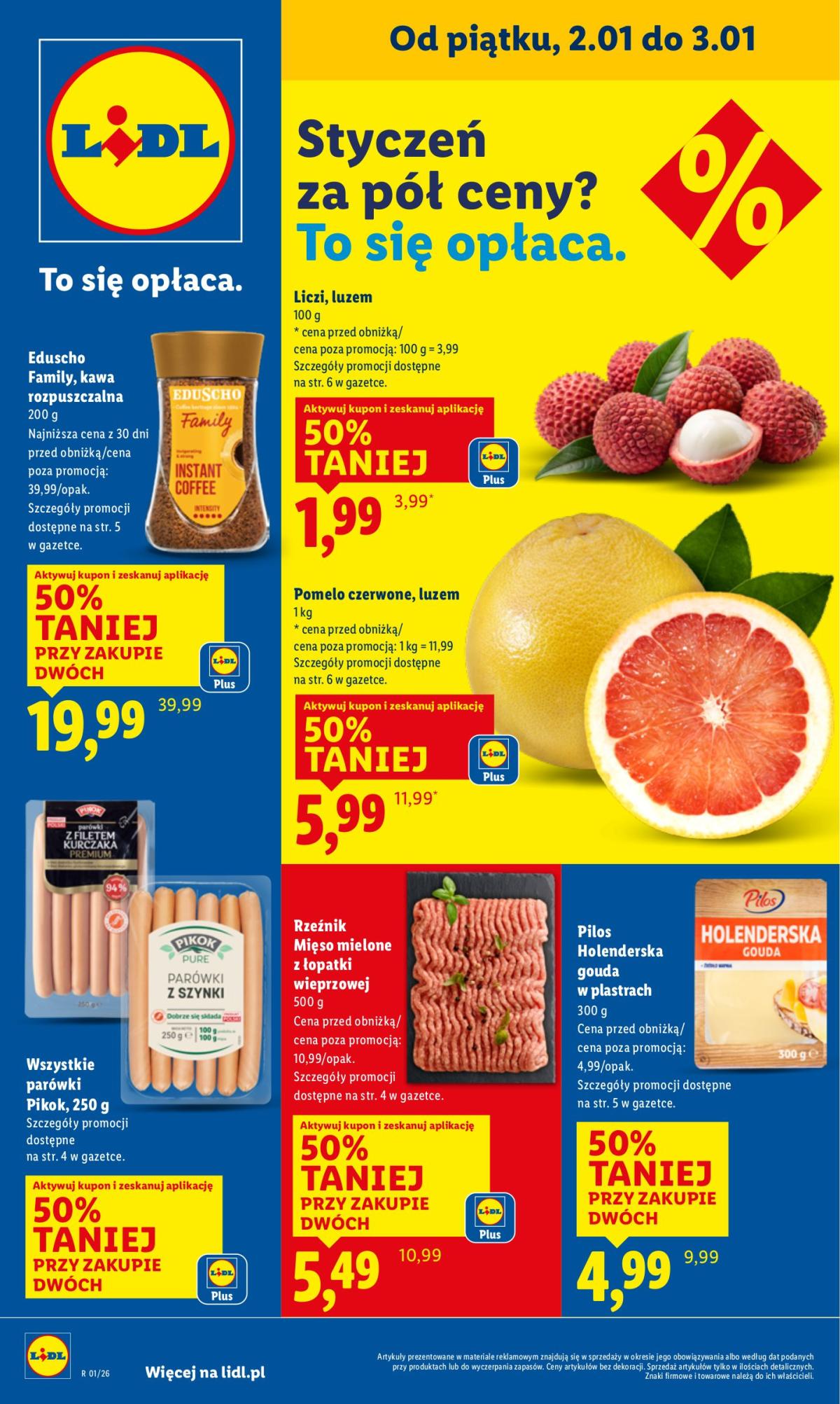 Gazetka Lidl - ważna od 02.01. do 03.01.
