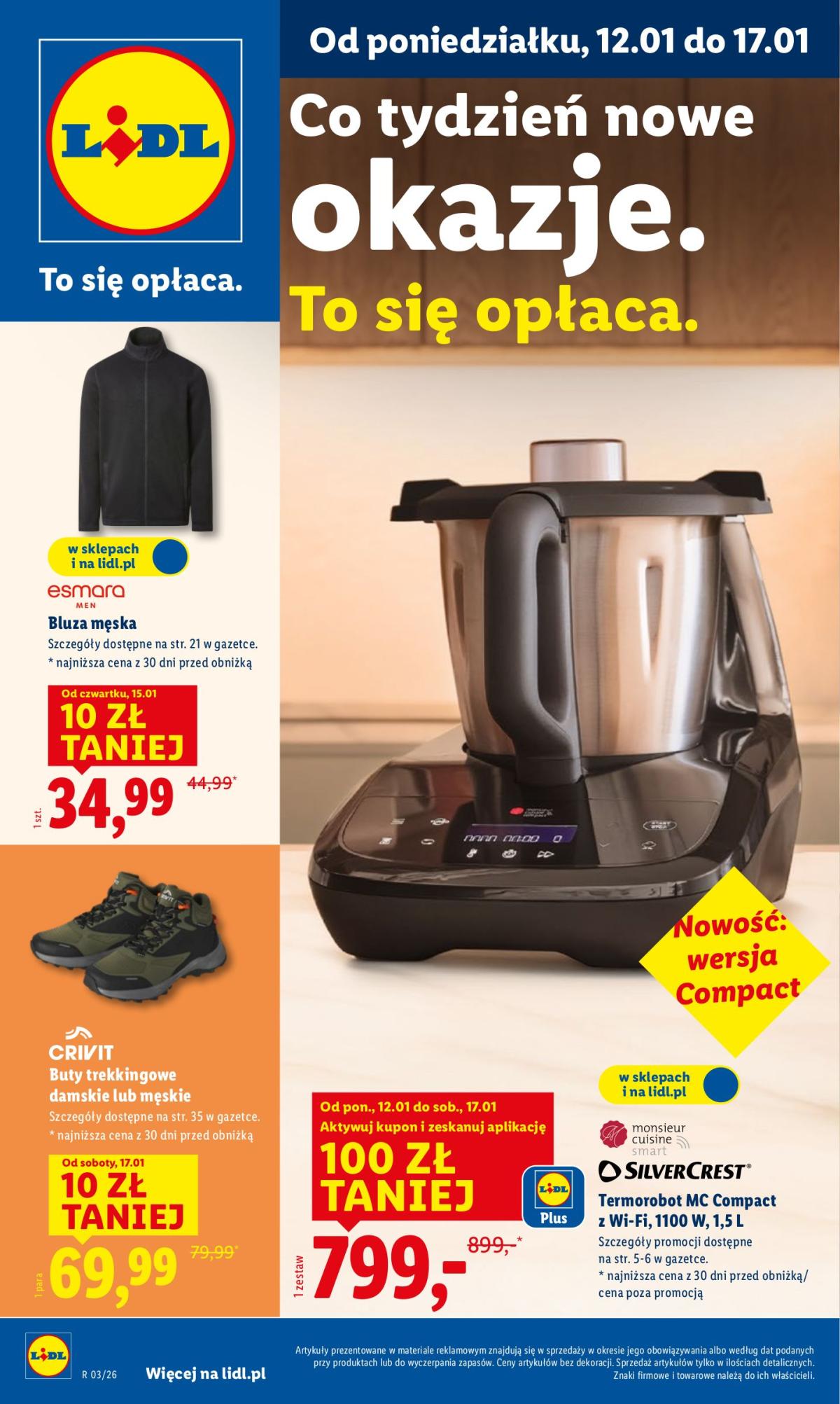 Gazetka Lidl - Katalog Okazji - ważna od 12.01. do 17.01.