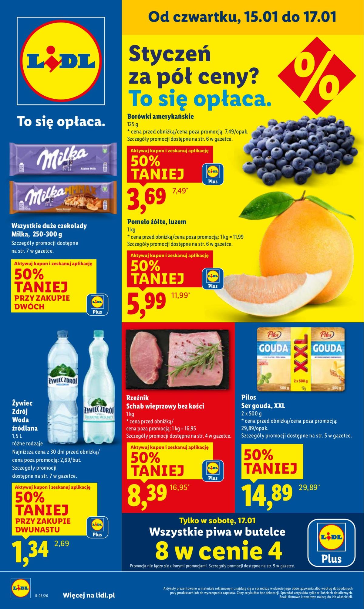 Gazetka Lidl - ważna od 15.01. do 17.01.
