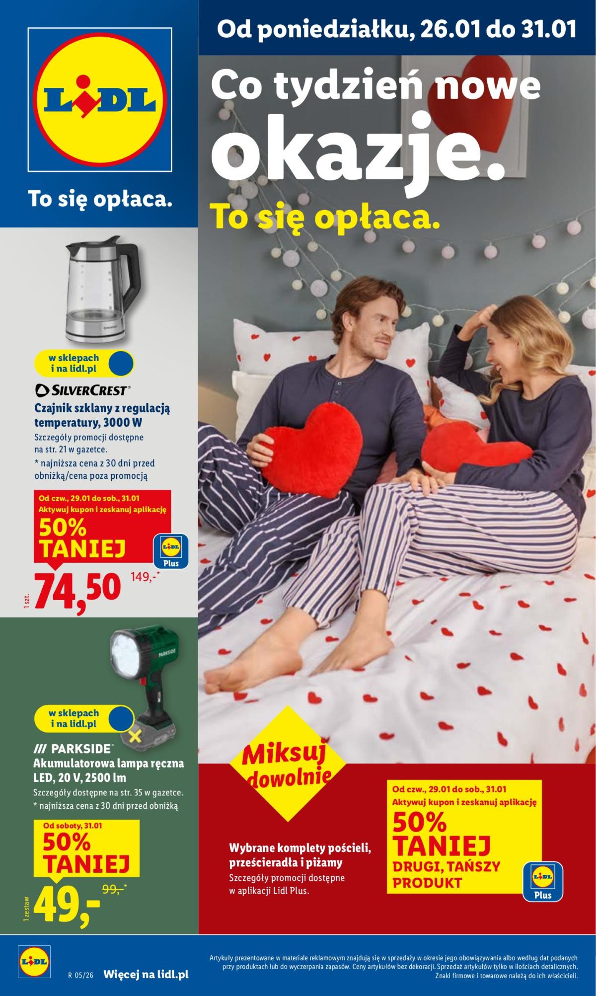 Gazetka Lidl - Katalog Okazji - ważna od 26.01. do 31.01.