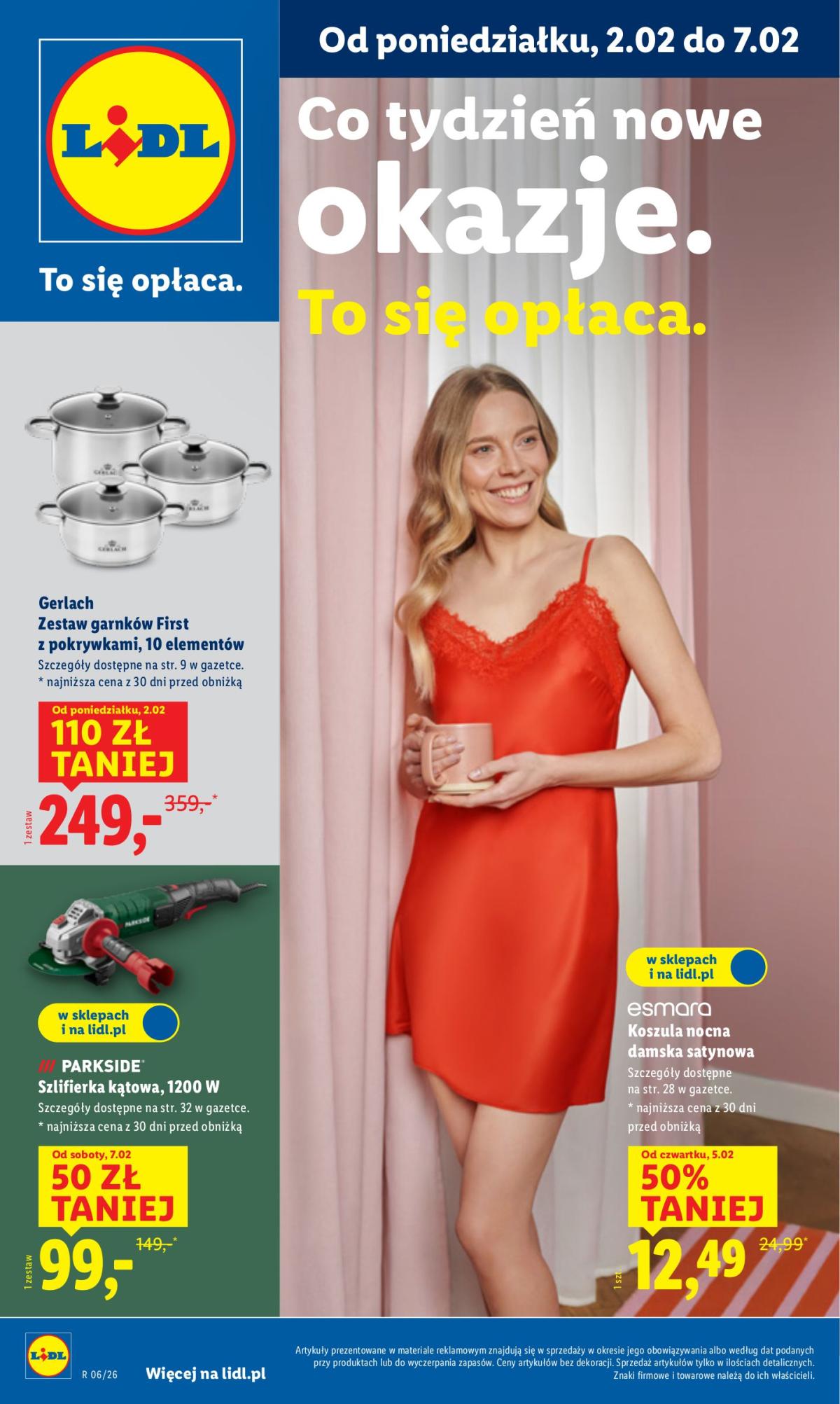 Gazetka Lidl - Katalog Okazji - ważna od 02.02. do 07.02.