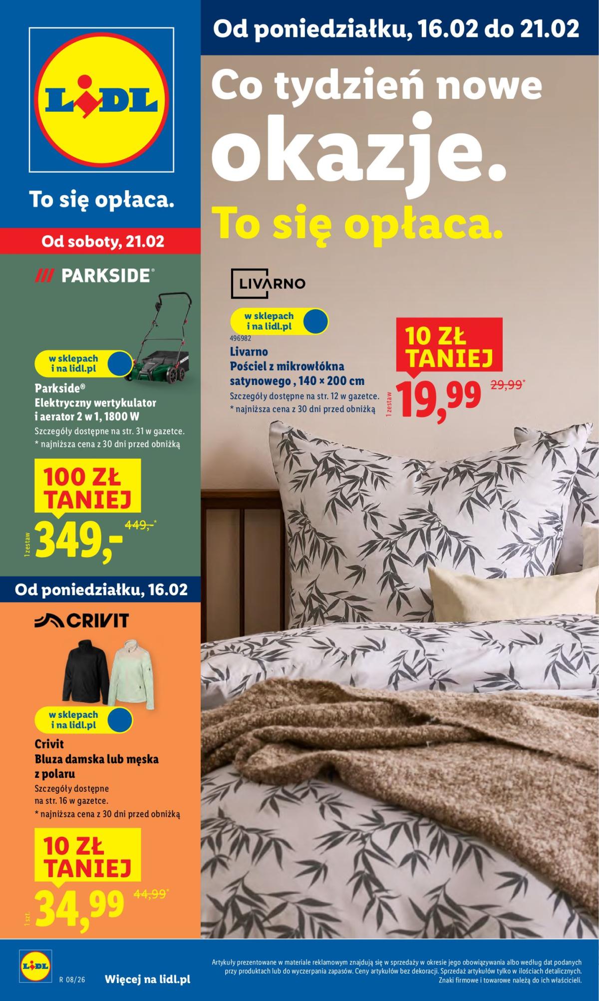 Gazetka Lidl - Katalog Okazji - ważna od 16.02.2026 do 21.02.2026