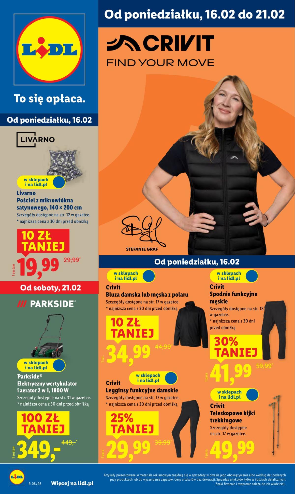 Gazetka Lidl Polsko - Crivit - ważna od 16.02.2026 do 21.02.2026