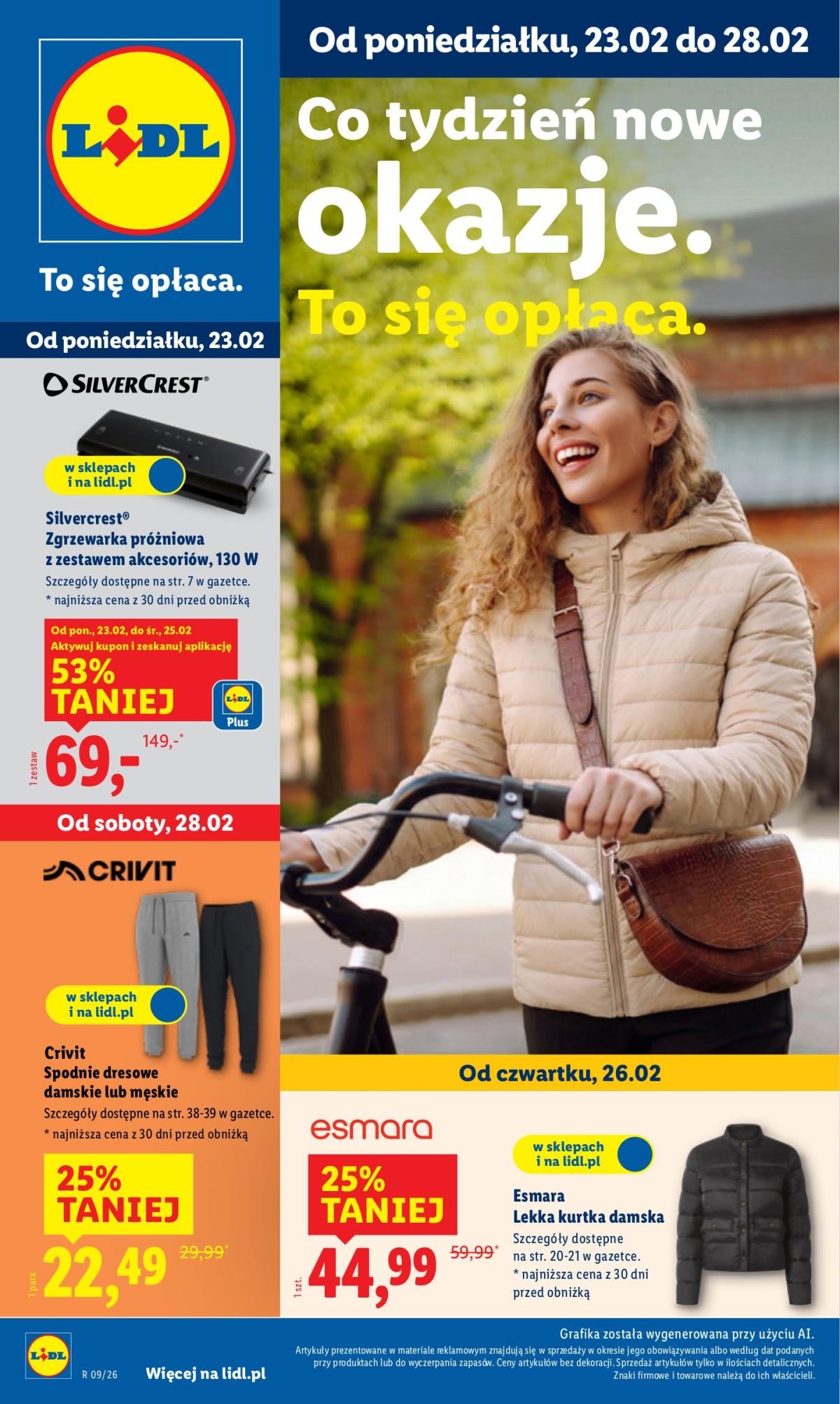 Gazetka Lidl - Katalog Okazji - ważna od 23.02.2026 do 28.02.2026