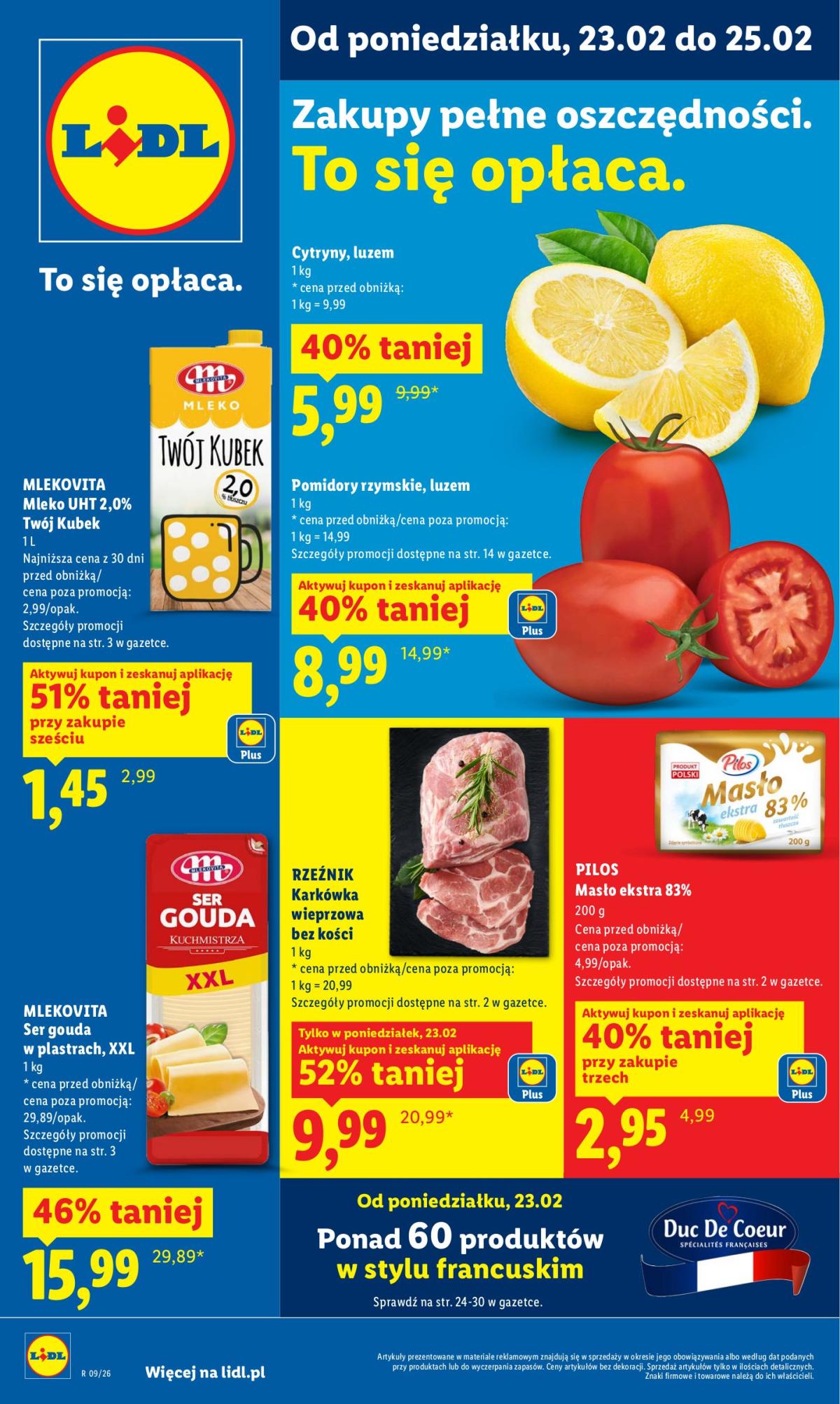 Gazetka Lidl - ważna od 23.02.2026 do 25.02.2026